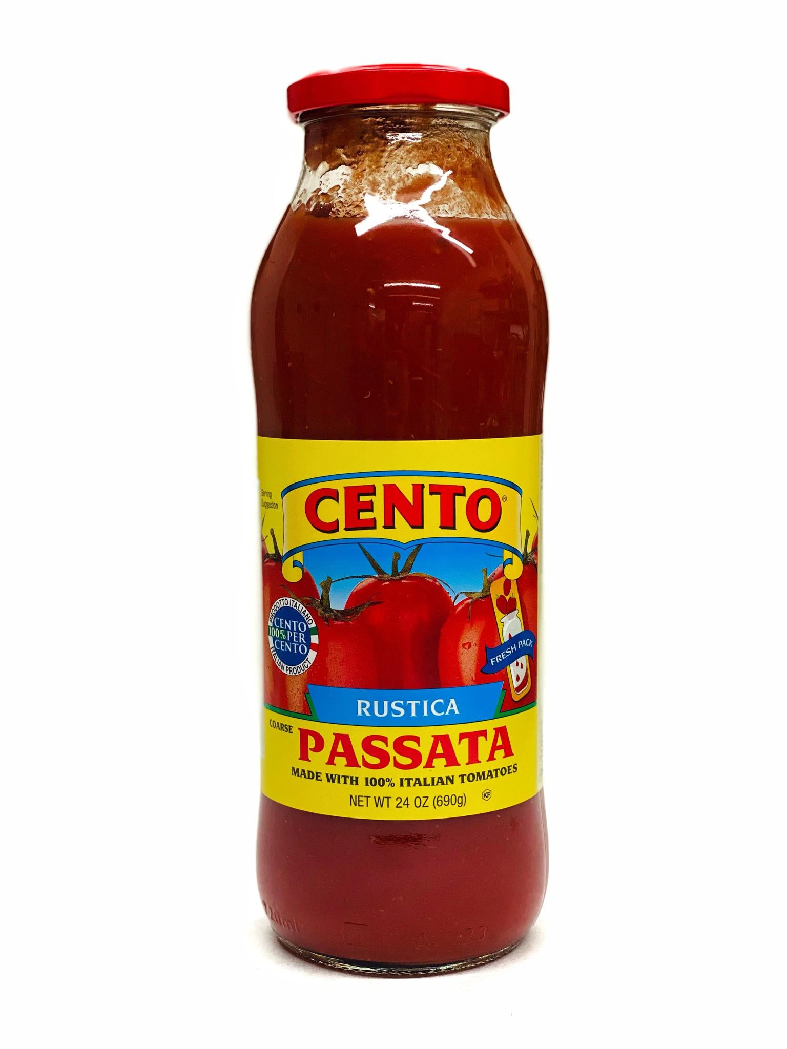 Cento Rustica Passata, 24 oz – Assenti's Pasta