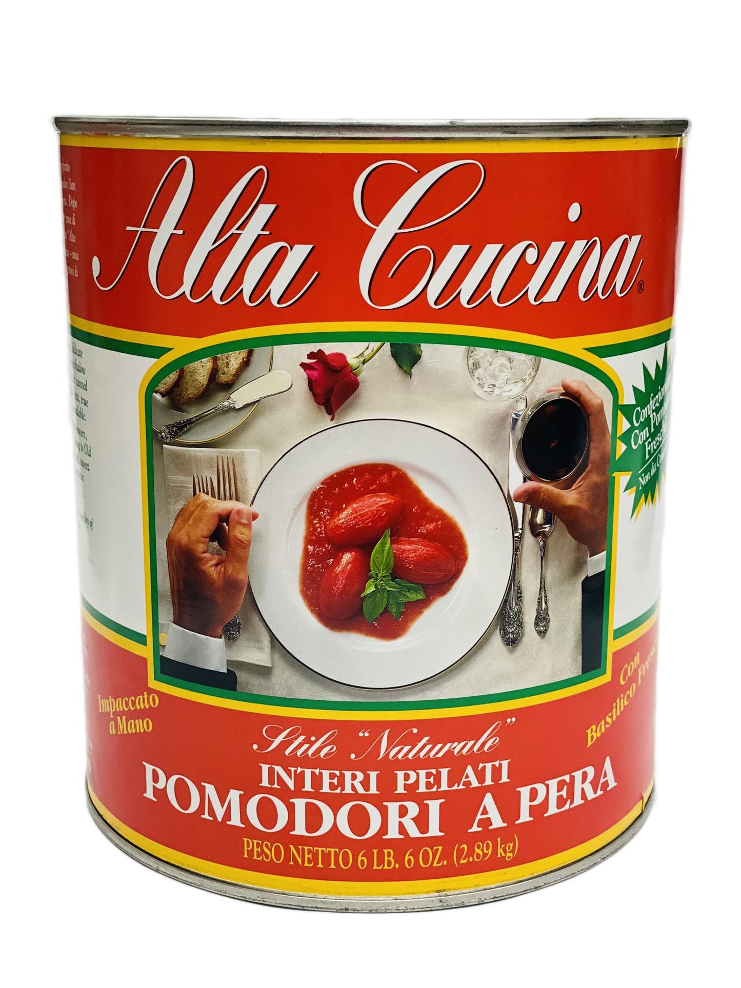 Alta Cucina Naturale Style Plum Tomatoes, 6 lb 6 oz