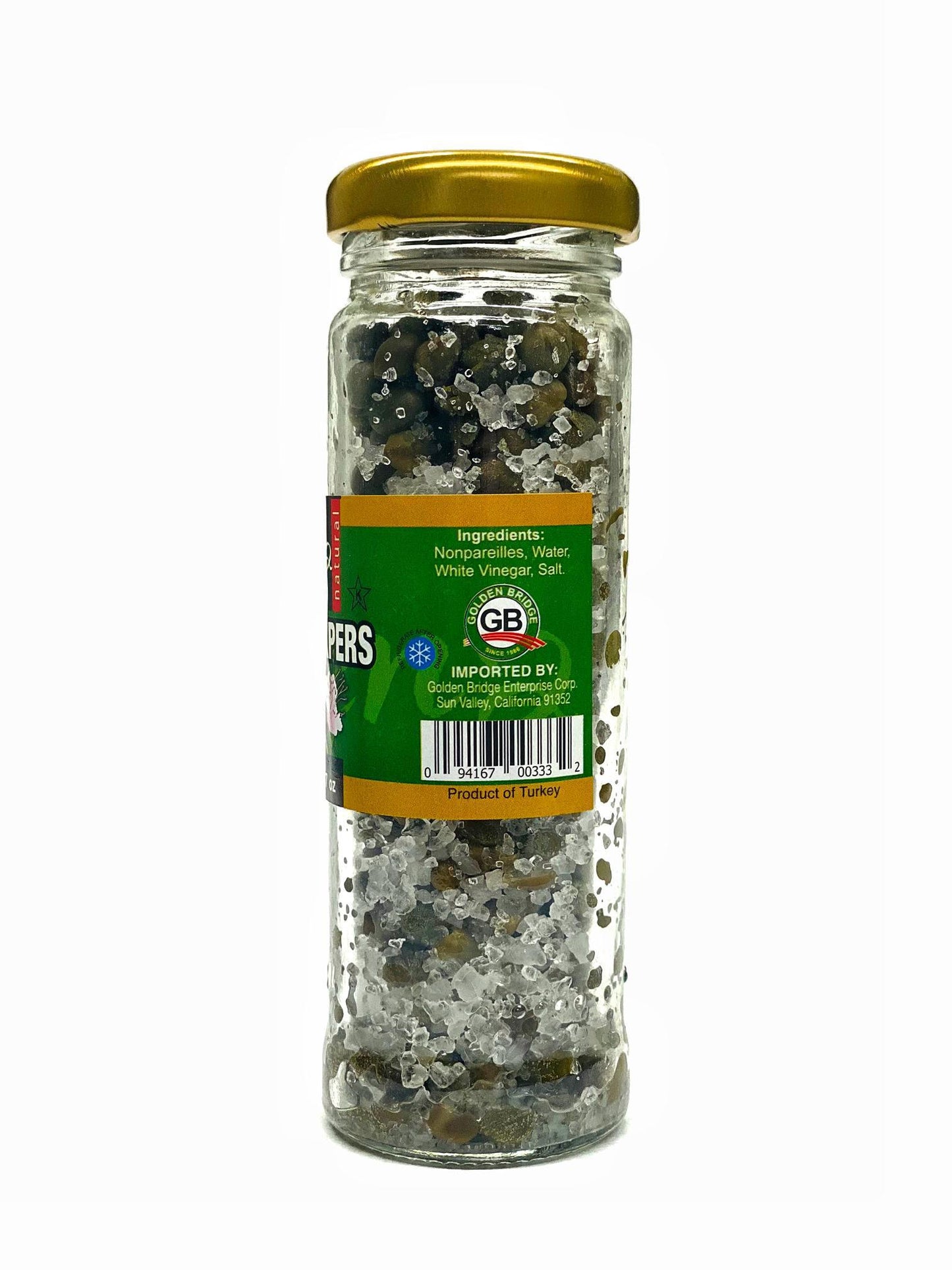 Selena Salted Capers, 3.7 oz