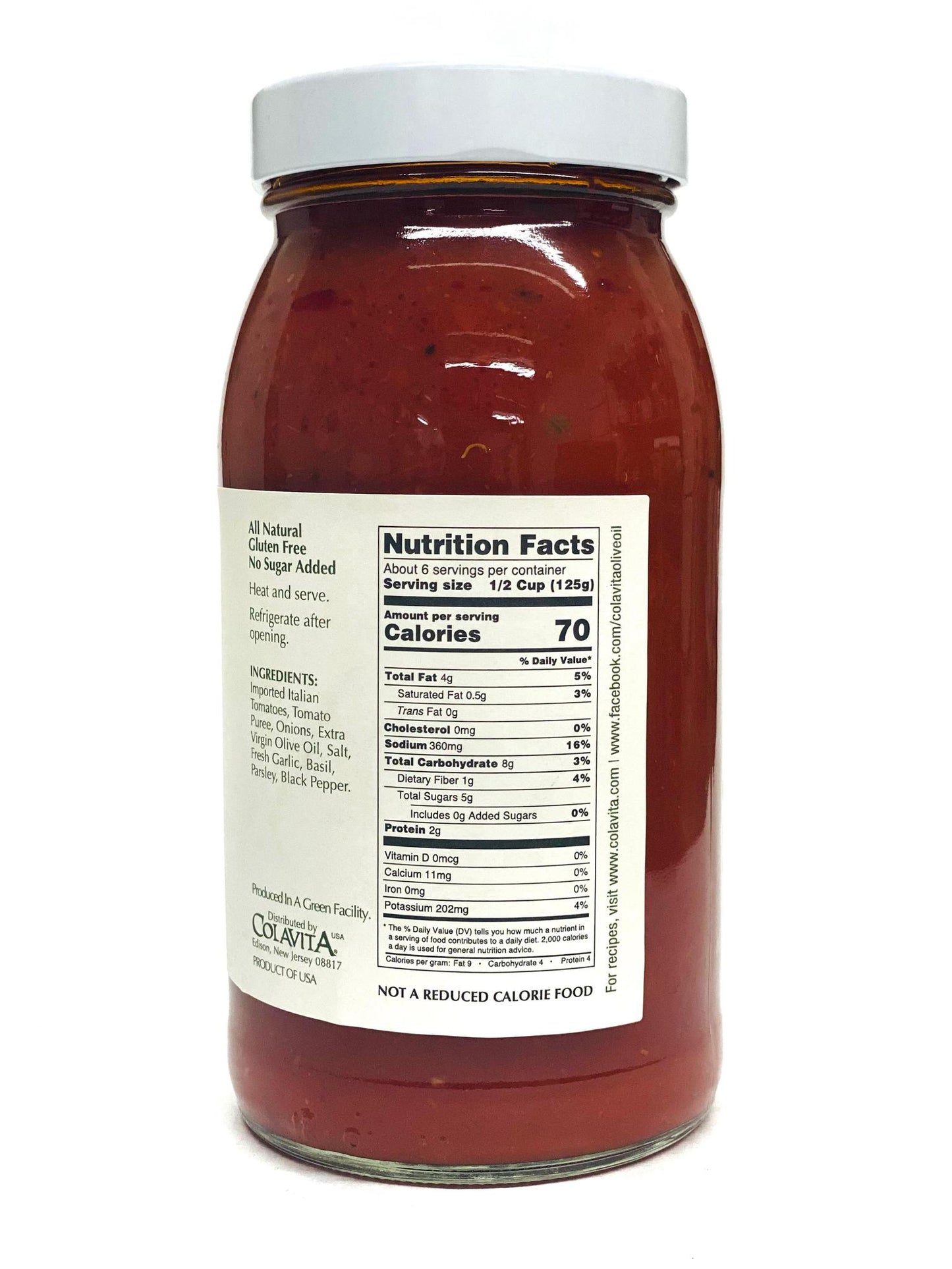Colavita Marinara Sauce, 25 oz