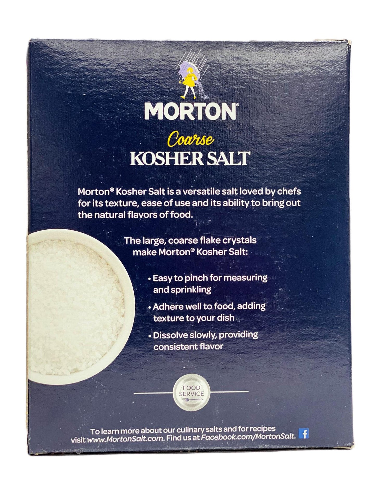 Morton Coarse Kosher Salt, 3lb