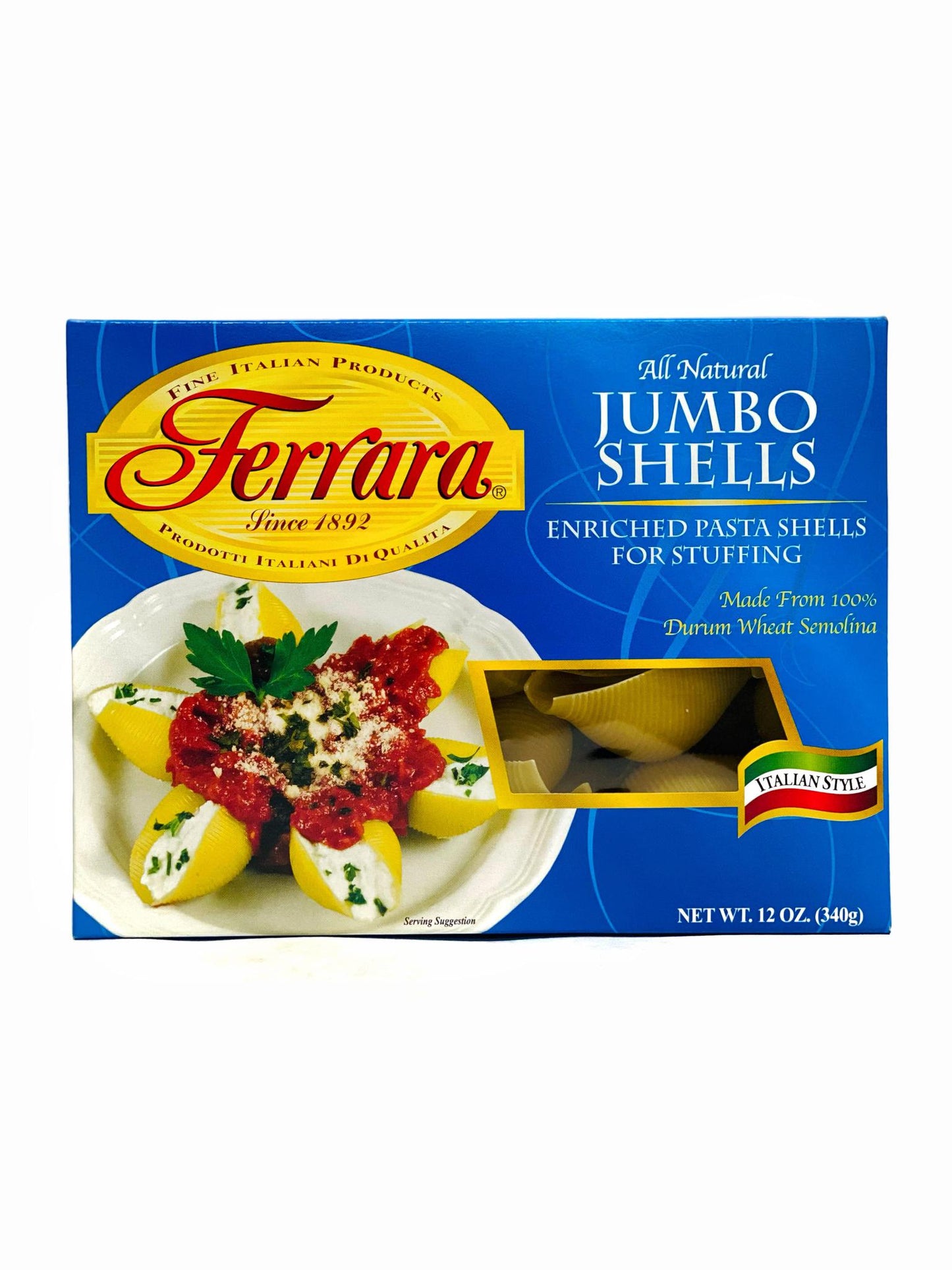 Ferrara Jumbo Shells, 12 oz