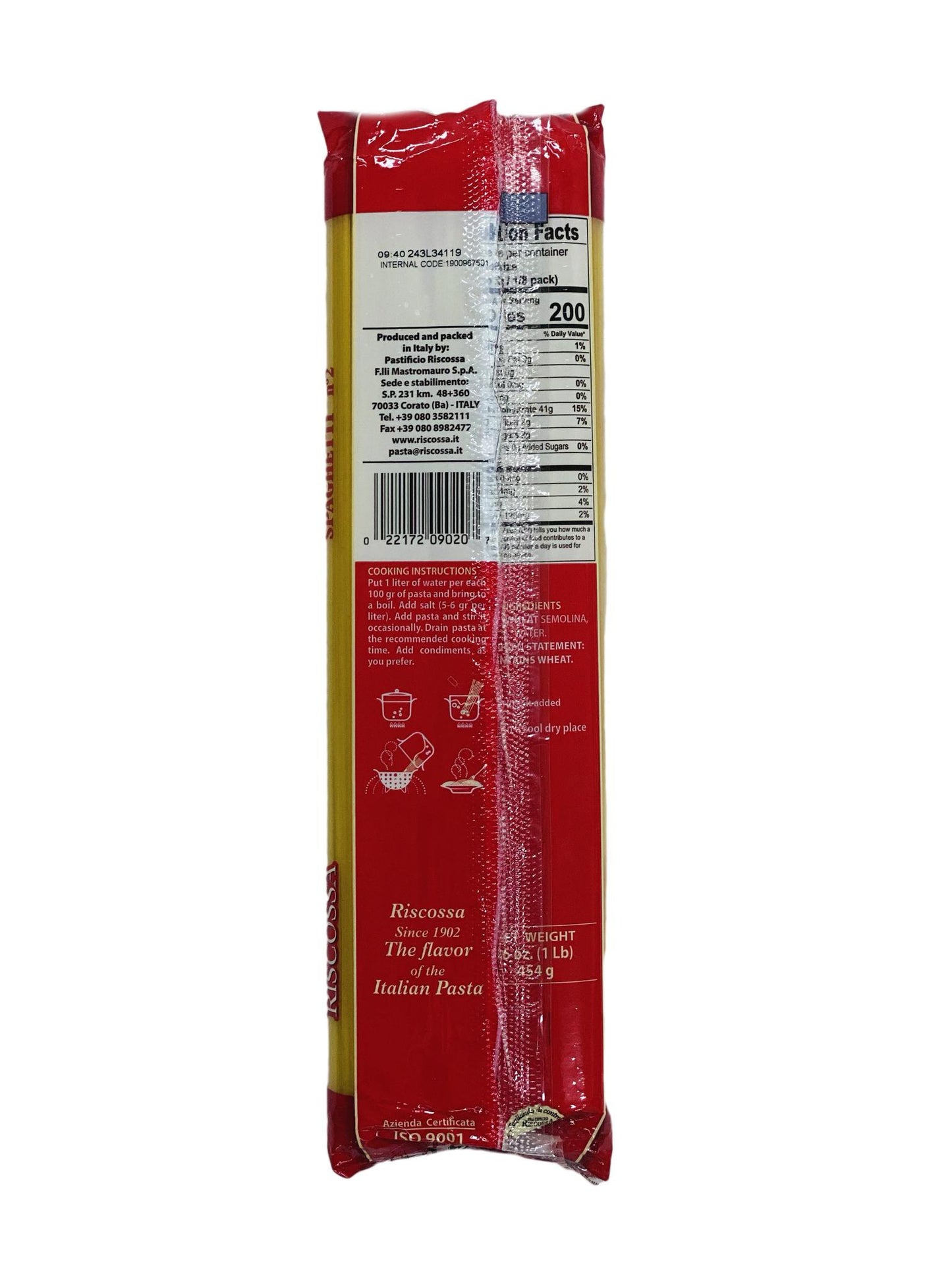 Riscossa Spaghetti N° 2, 1lb