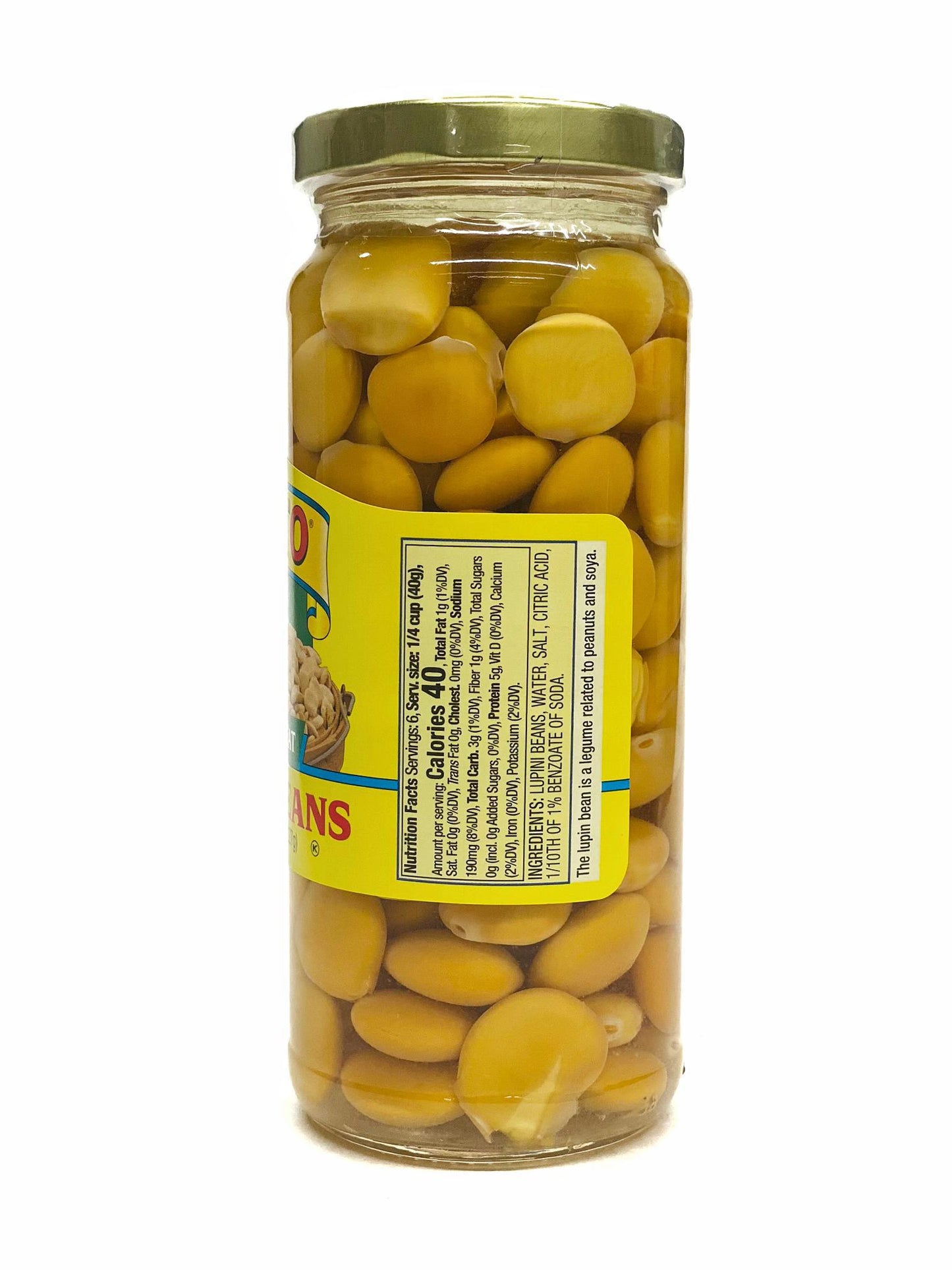 Cento Ready-To-Eat Lupini Beans, 8 oz