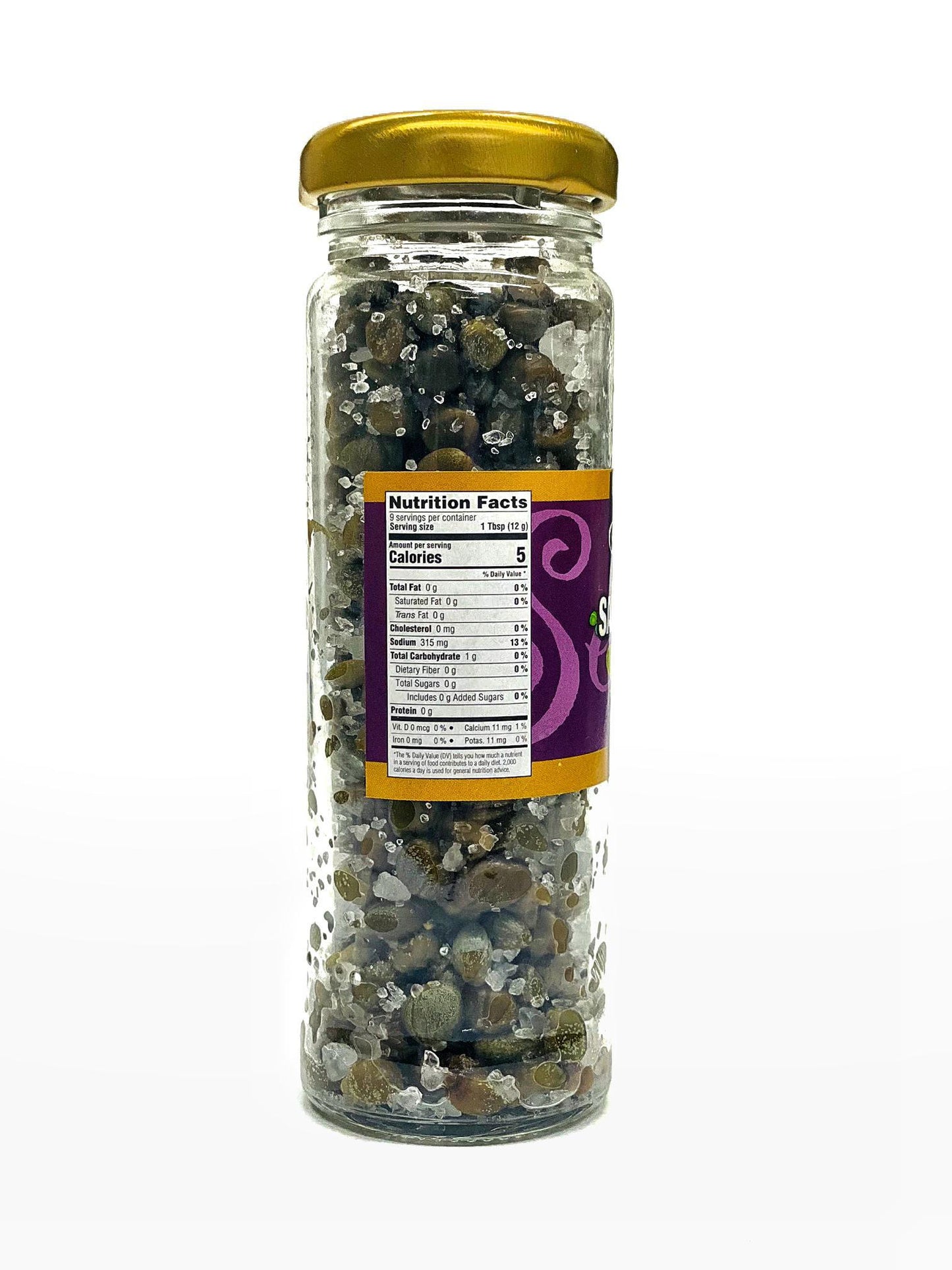 Selena Salted Capers, 3.7 oz