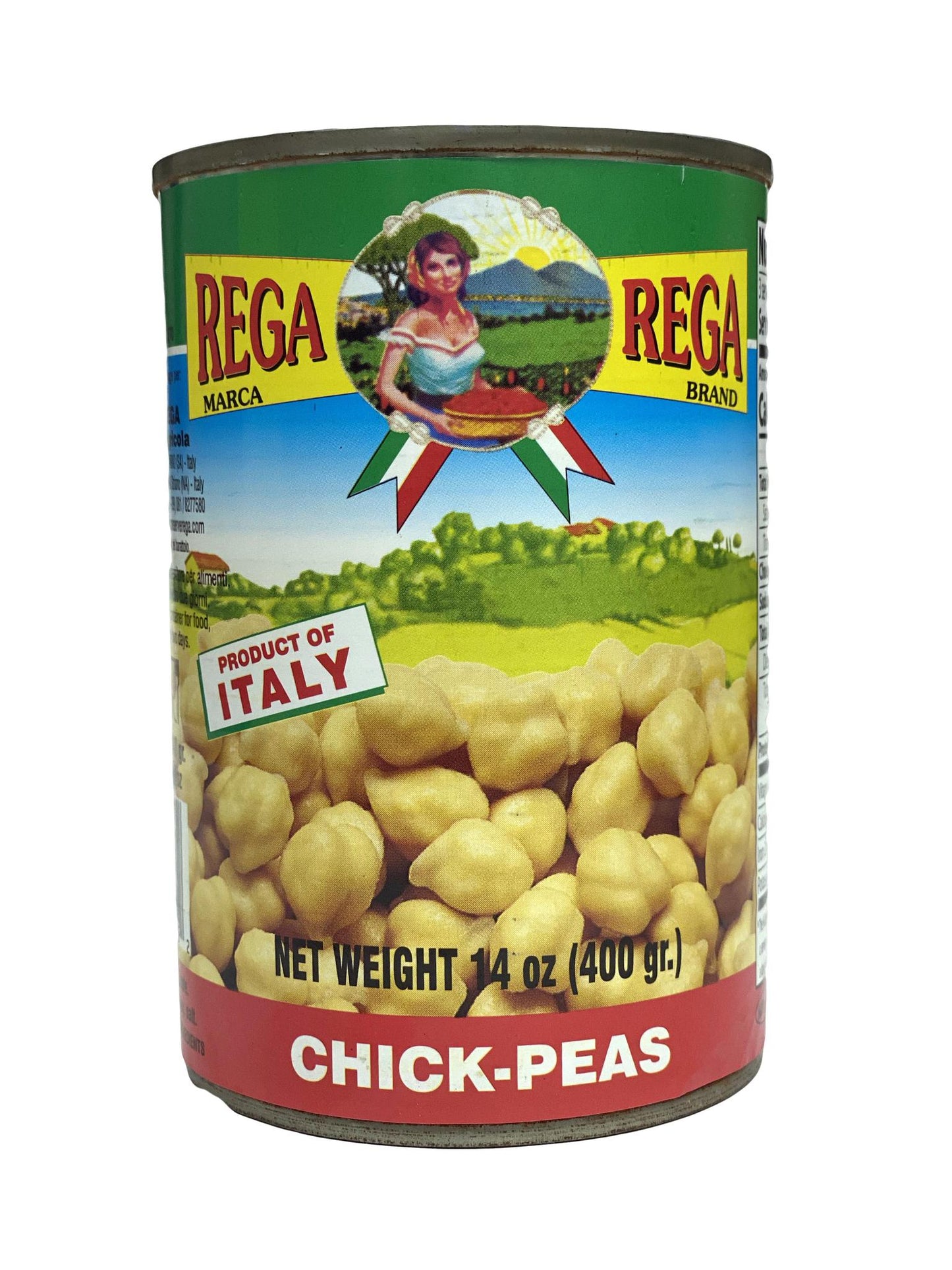 Rega Chickpeas, 14 oz