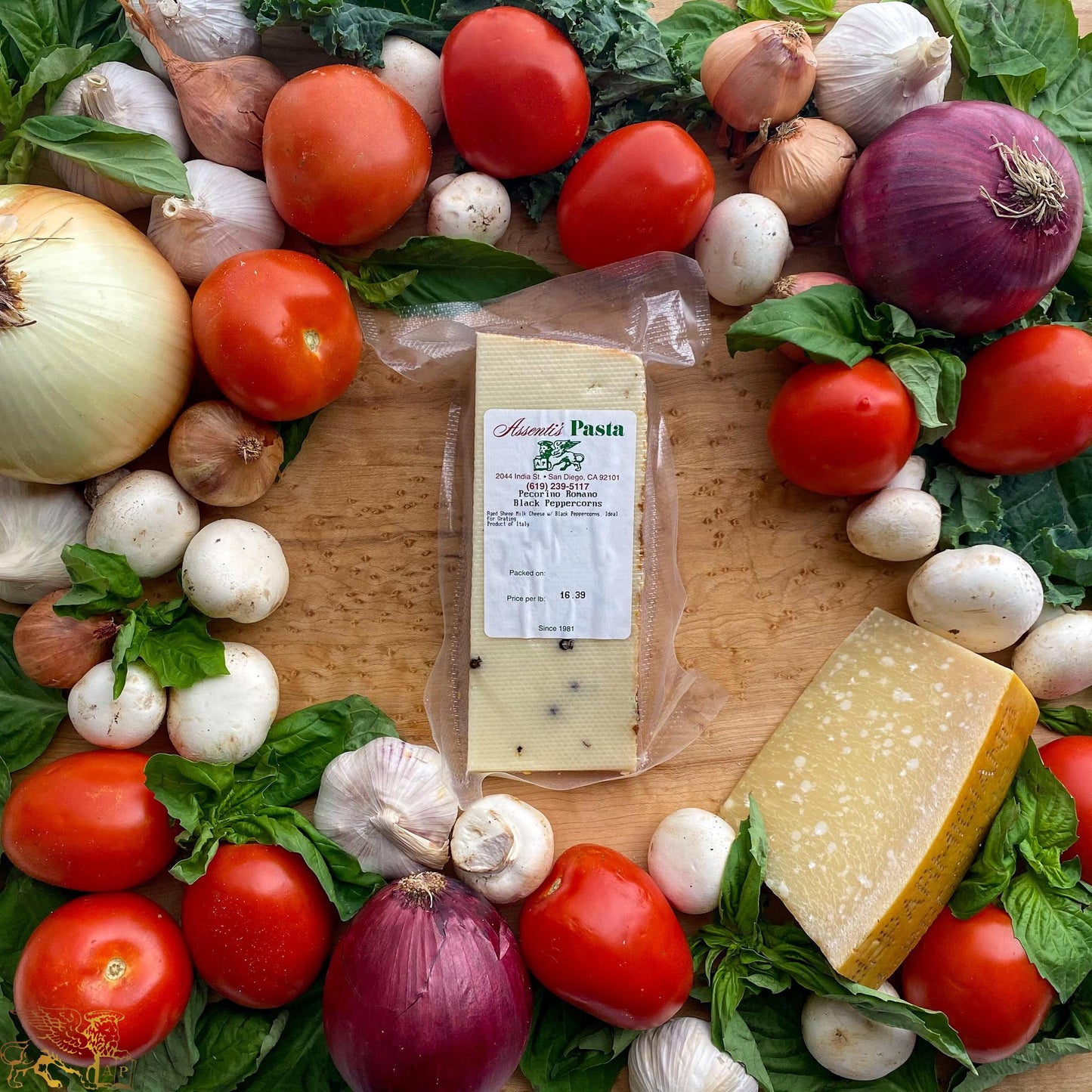 In Store Only – Pecorino Romano With Black Peppercorns