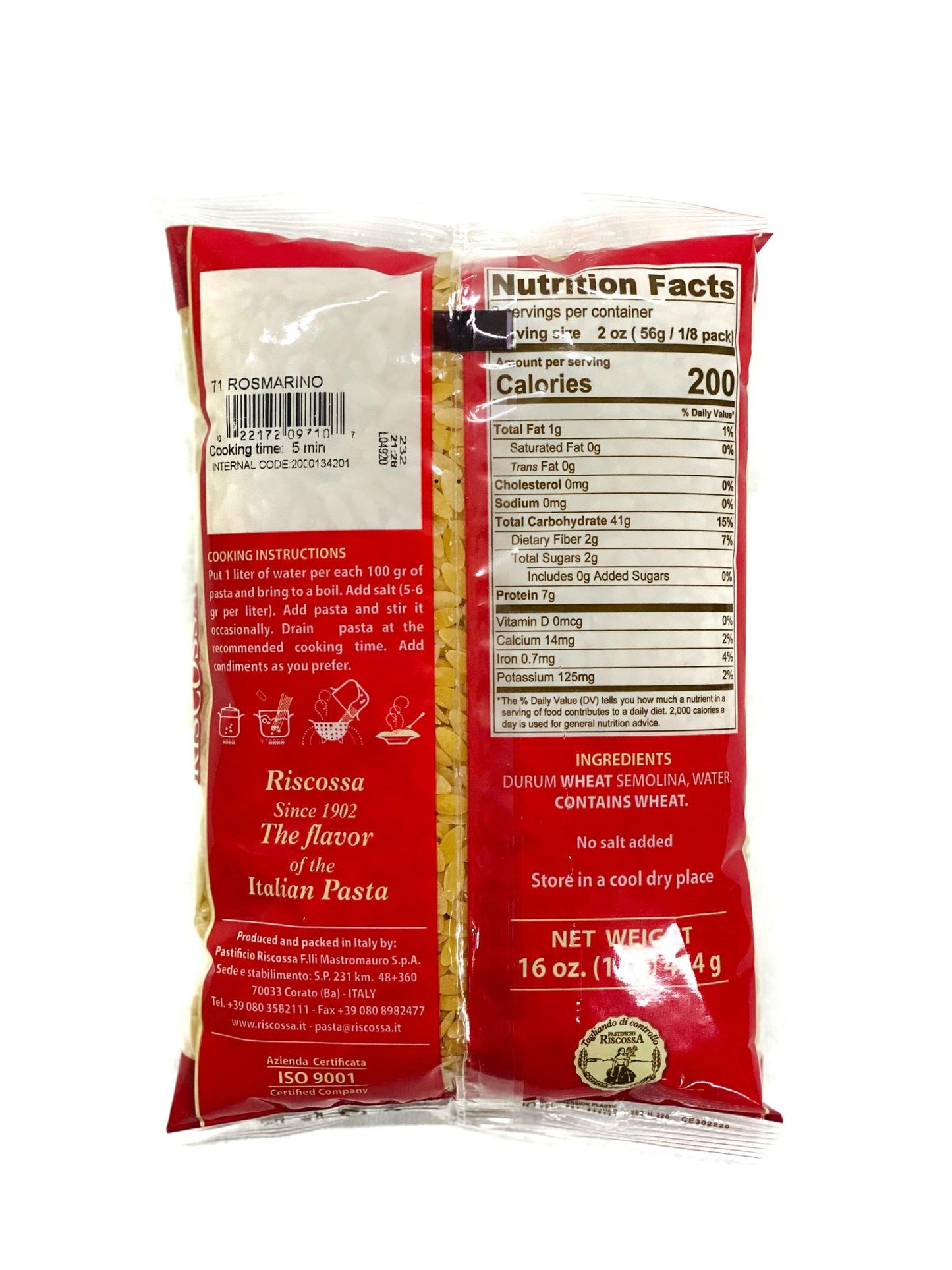 Riscossa Rosmarino N° 71, 1lb