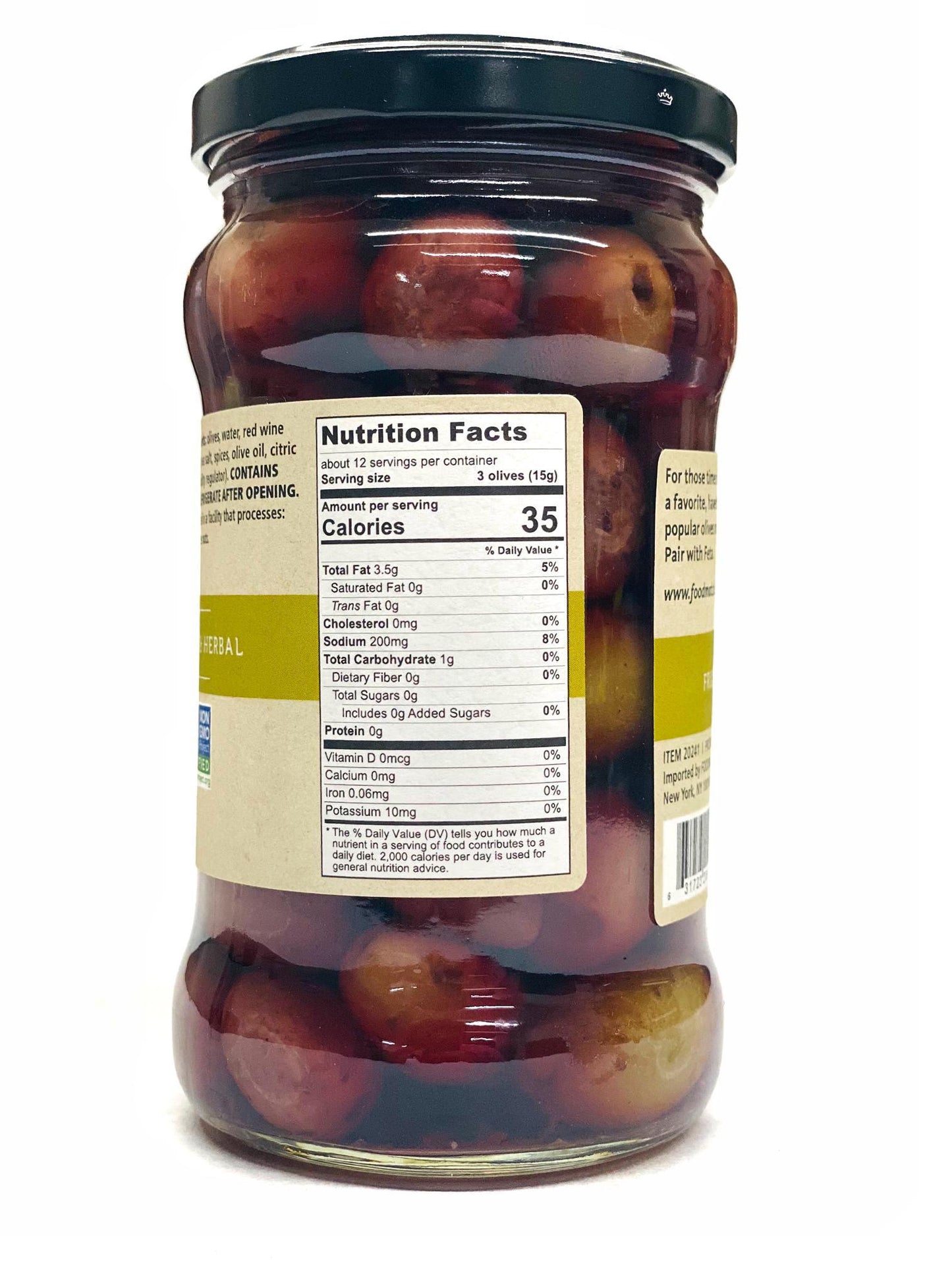 Divina Greek Olive Mix, 10.2 oz