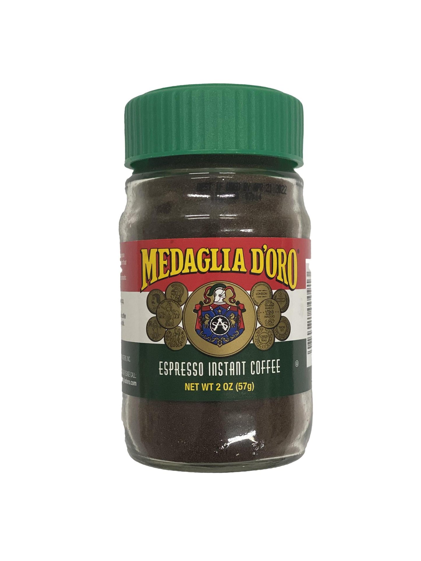 Medaglia D'Oro Instant Espresso Coffee, 2 oz