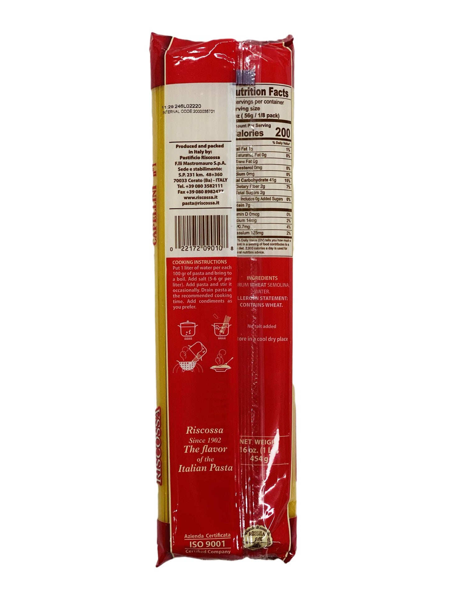 Riscossa Capellini N° 1, 1lb