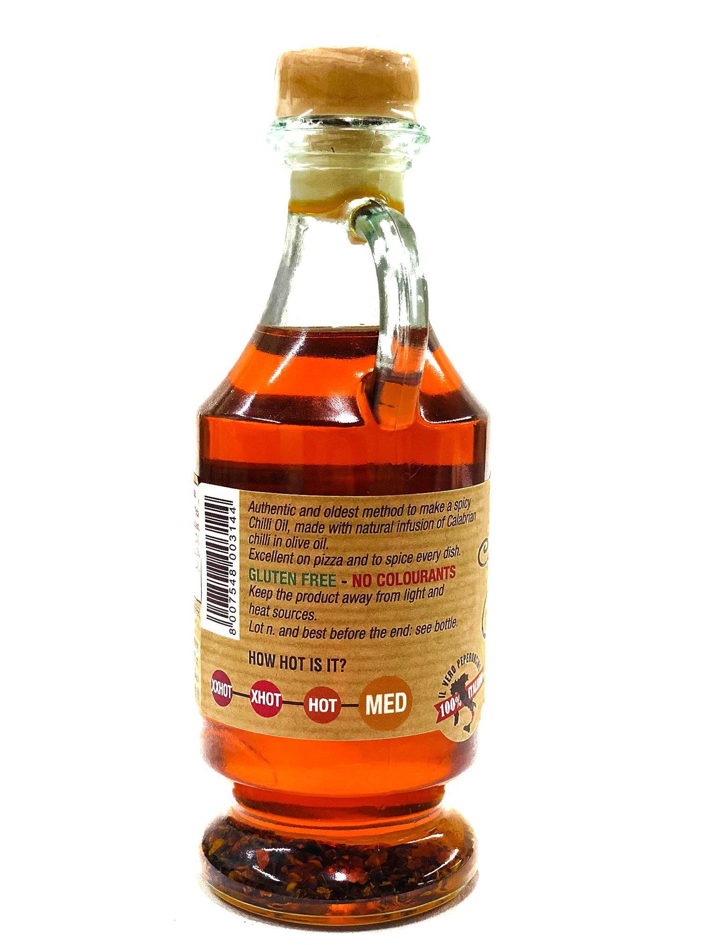 Delizie di Calabria Calabrian Chile Pepper Infused Olive Oil, 8.45 fl oz