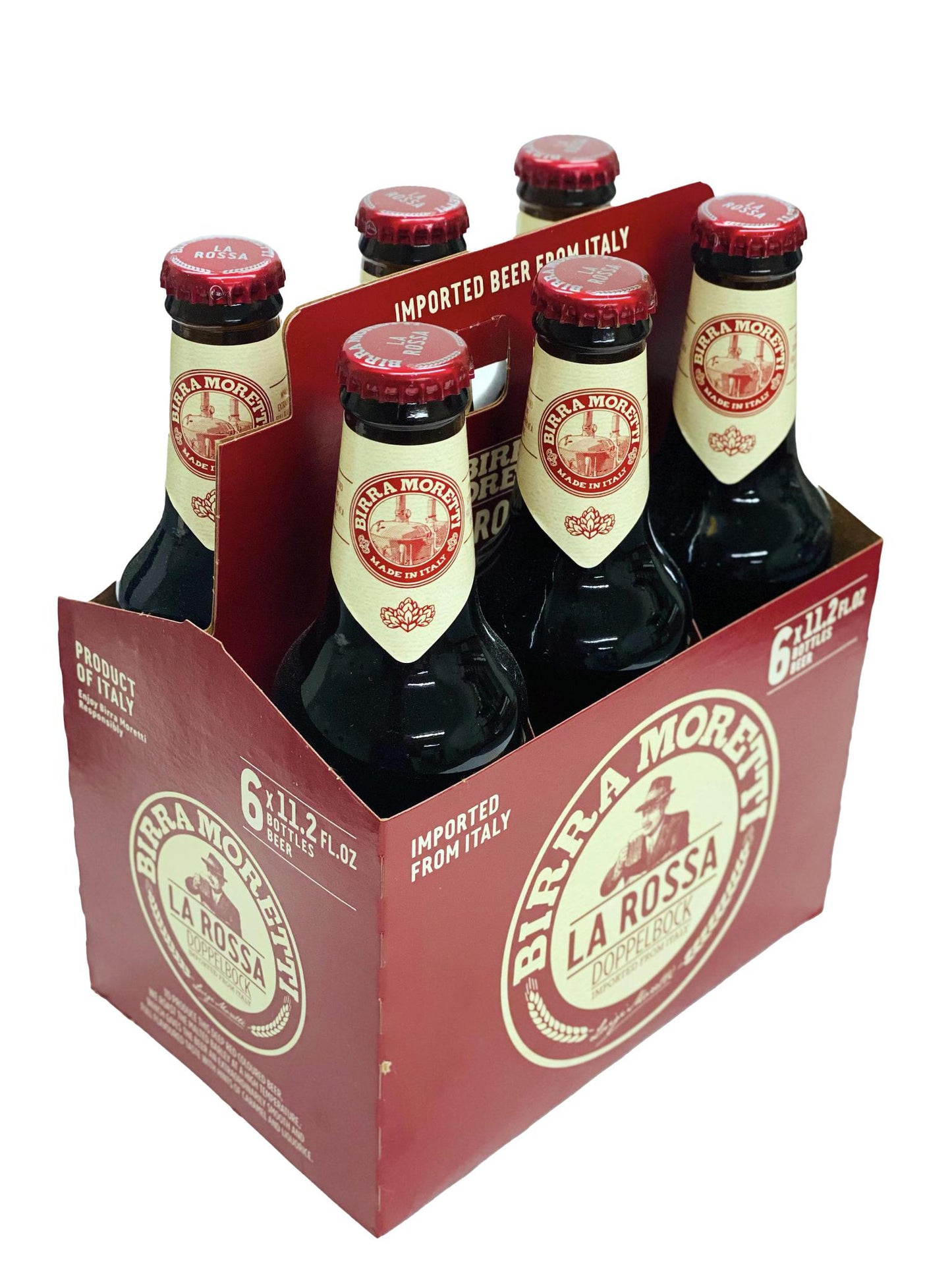 Birra Moretti La Rossa Doppelbock,  6-pack