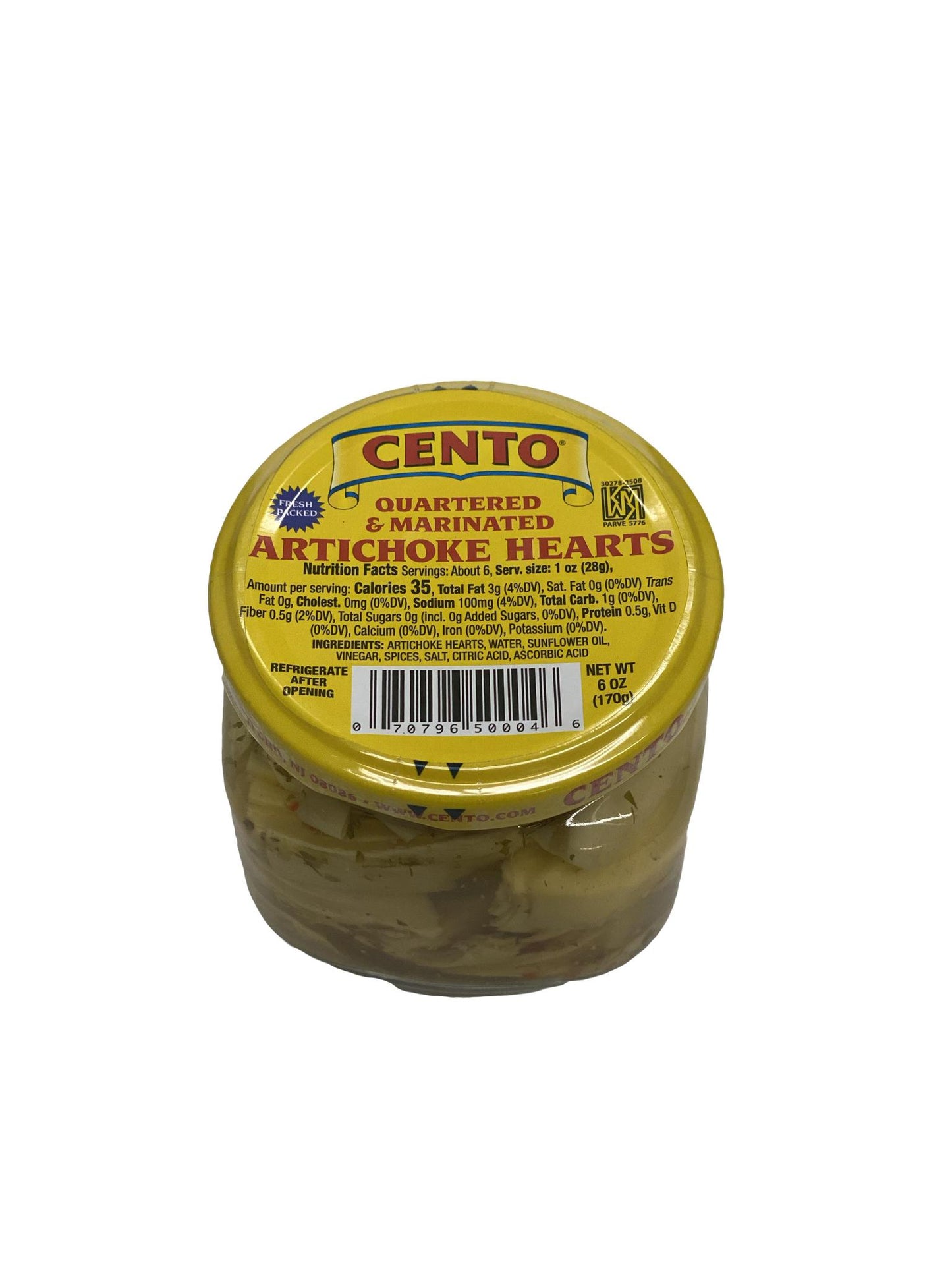 Cento Marinated Artichoke Hearts, 6 oz