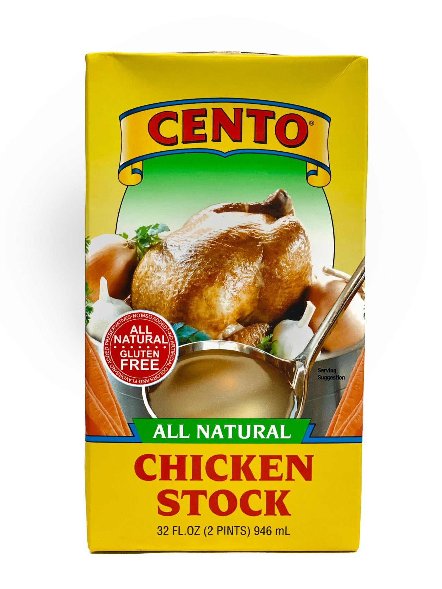 Cento Chicken Stock, 32 fl oz
