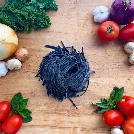 Black Squid Ink Linguine, 1 lb