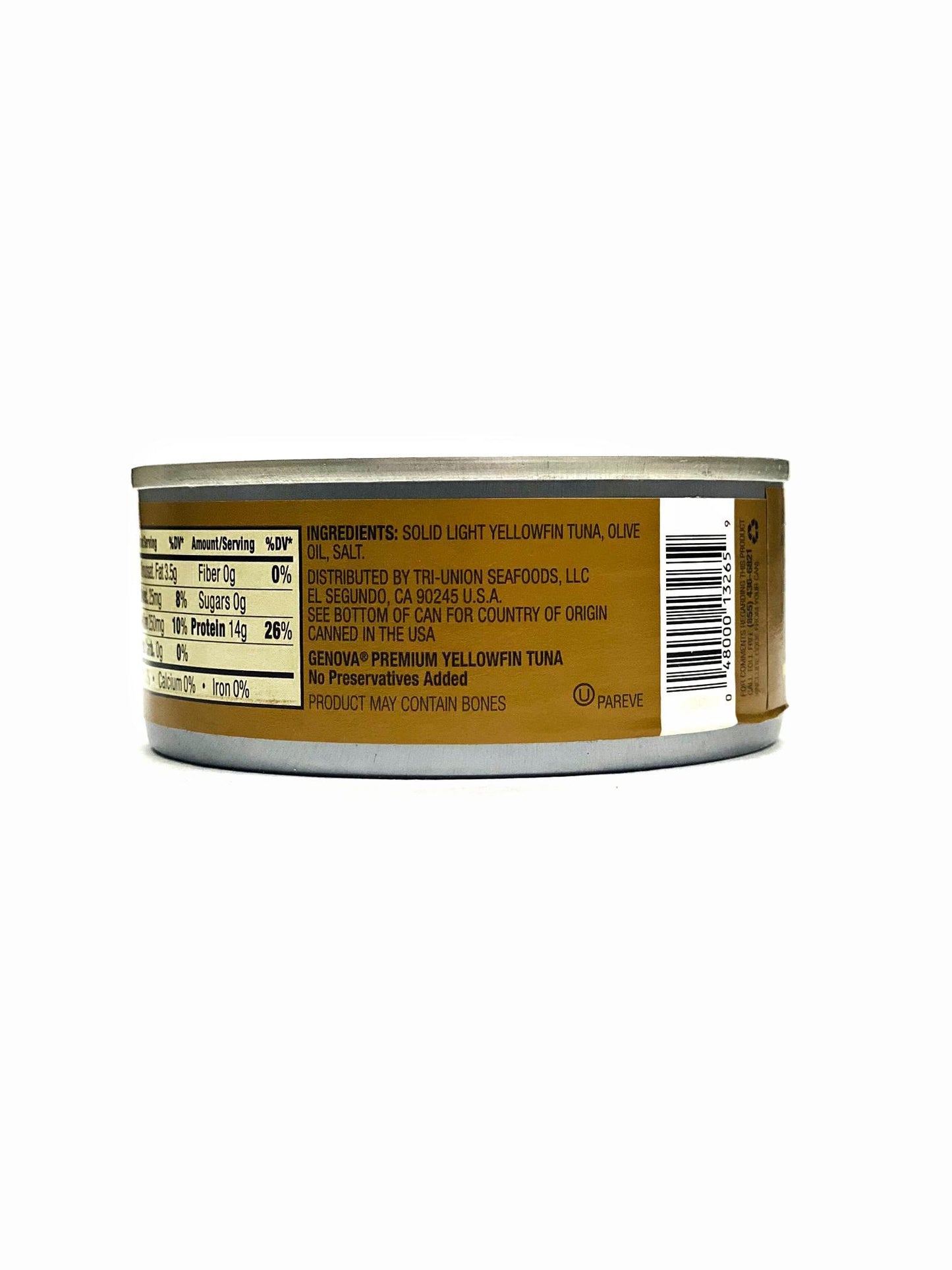 Genova Yellowfin Tuna in Olive Oil, 5 oz