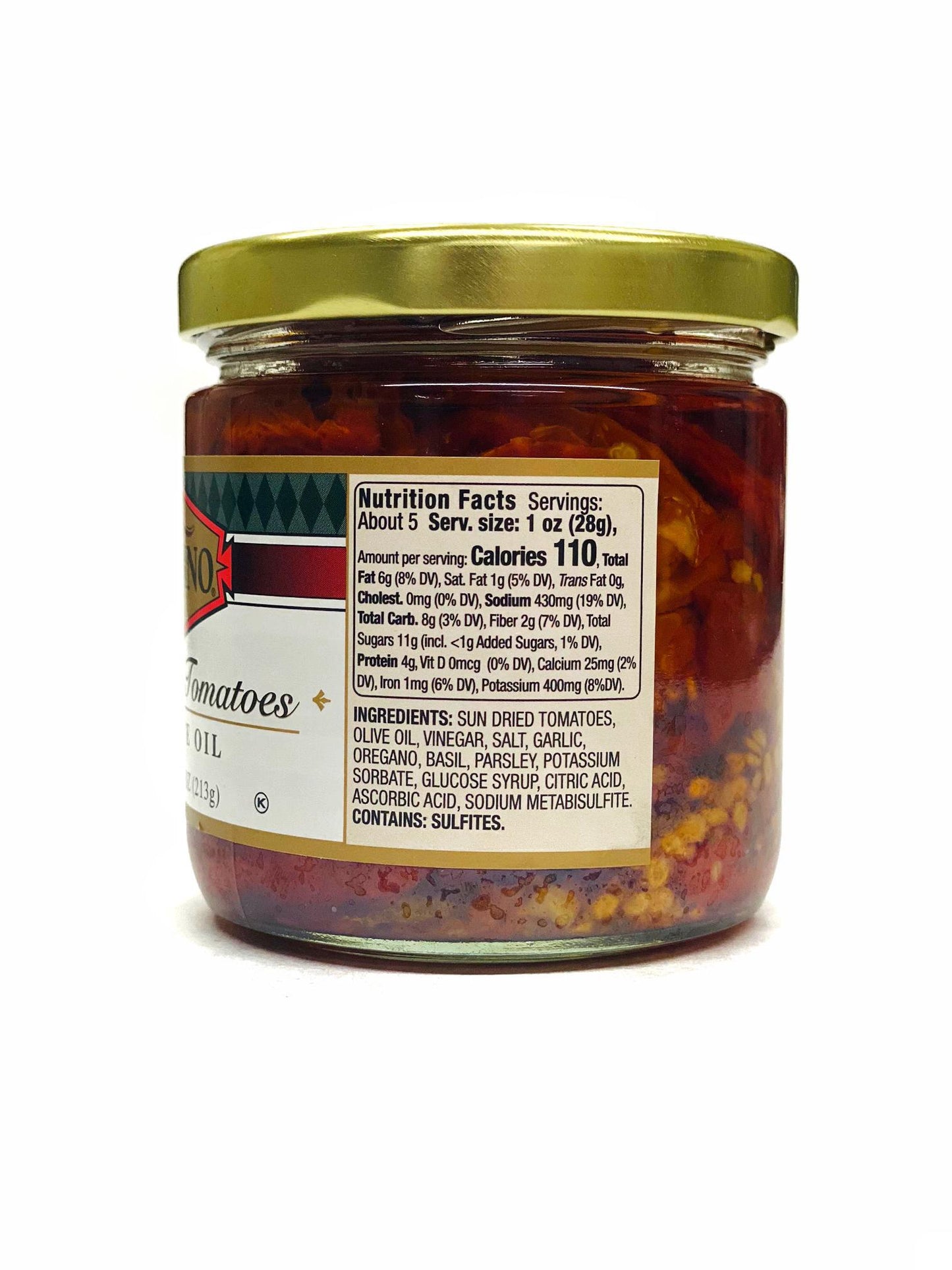 Bellino Sun Dried Tomatoes in Olive Oil, 7.5 oz