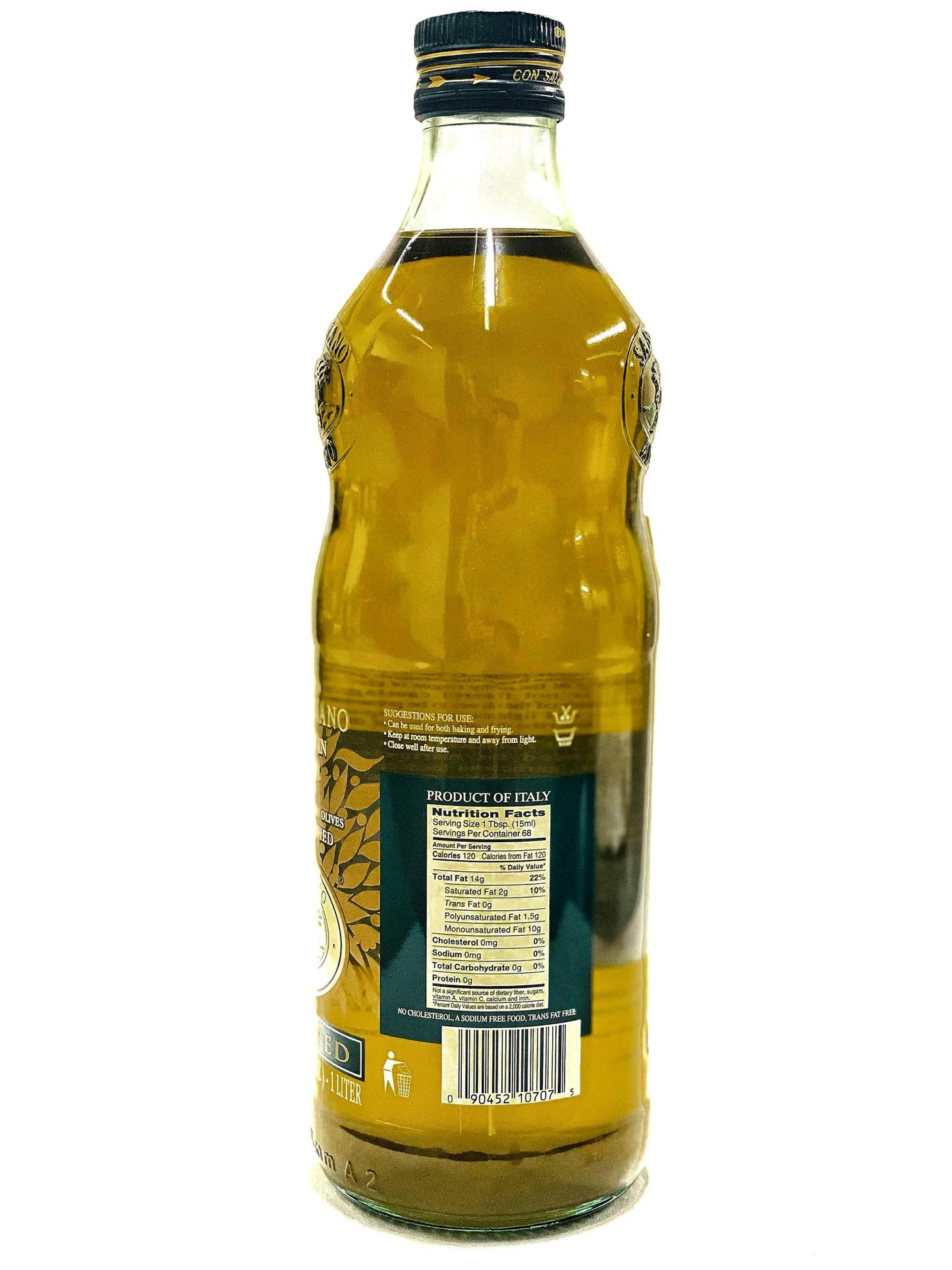 San Giuliano Unfiltered Extra Virgin Olive Oil, 34 fl oz