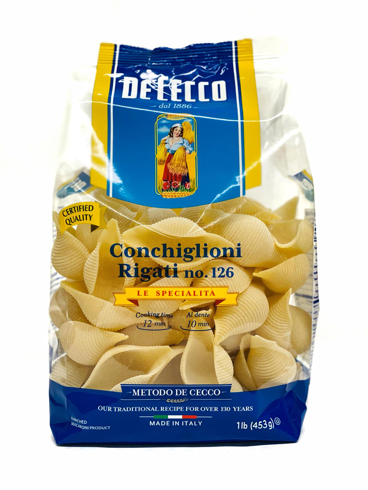 DeCecco Pasta Penne Rigate 16.0 OZ(Pack of 6)