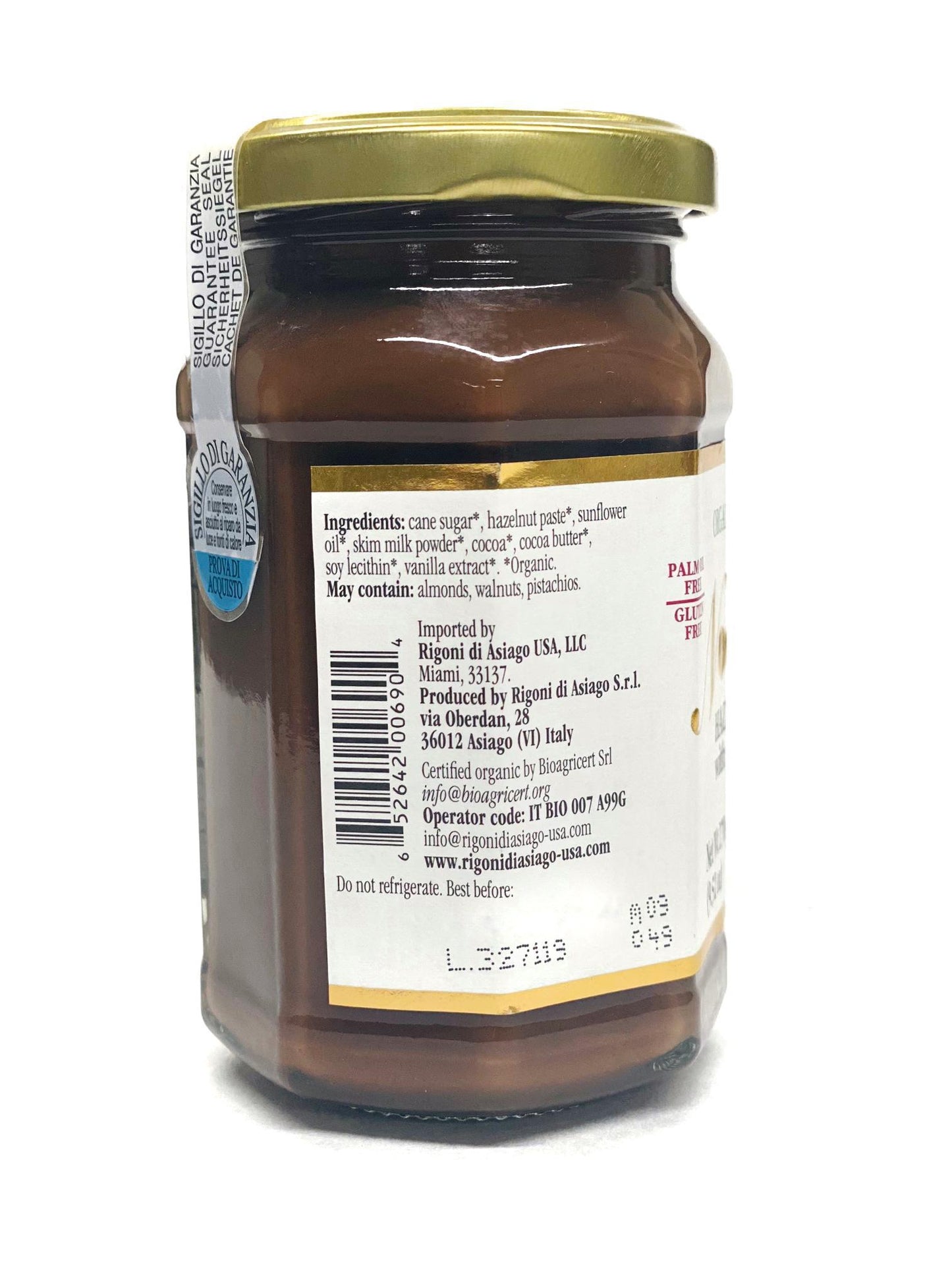 Nocciolata Hazelnut Spread, 9.52 oz