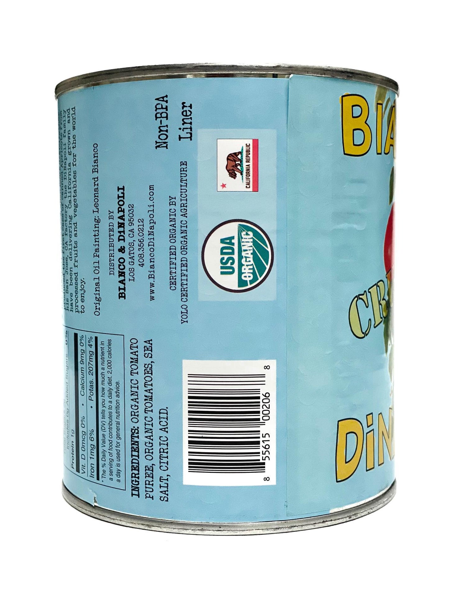 Bianco DiNapoli Crushed Tomatoes, 28 oz