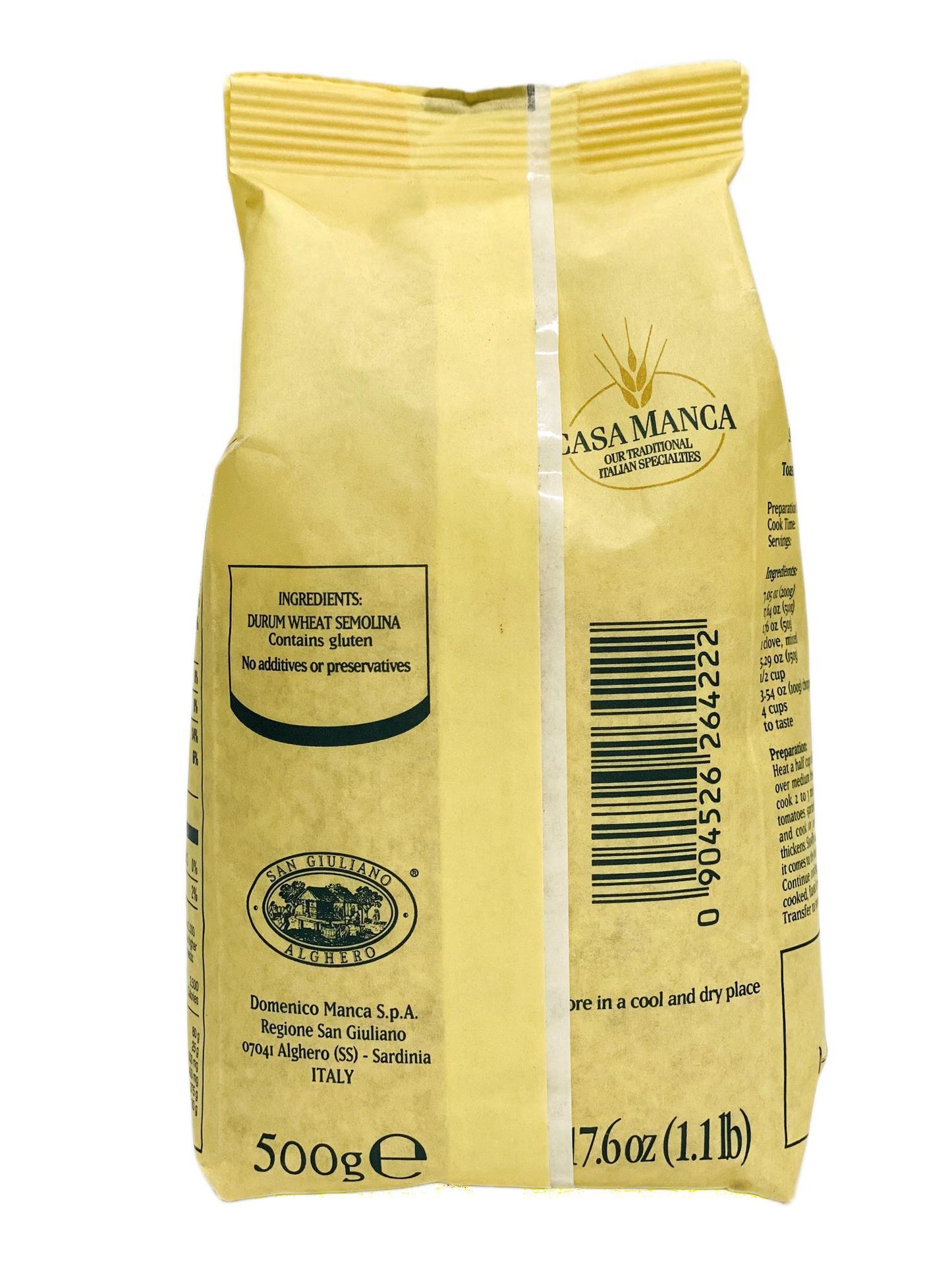 San Giuliano Toasted Fregola, 17.6 oz