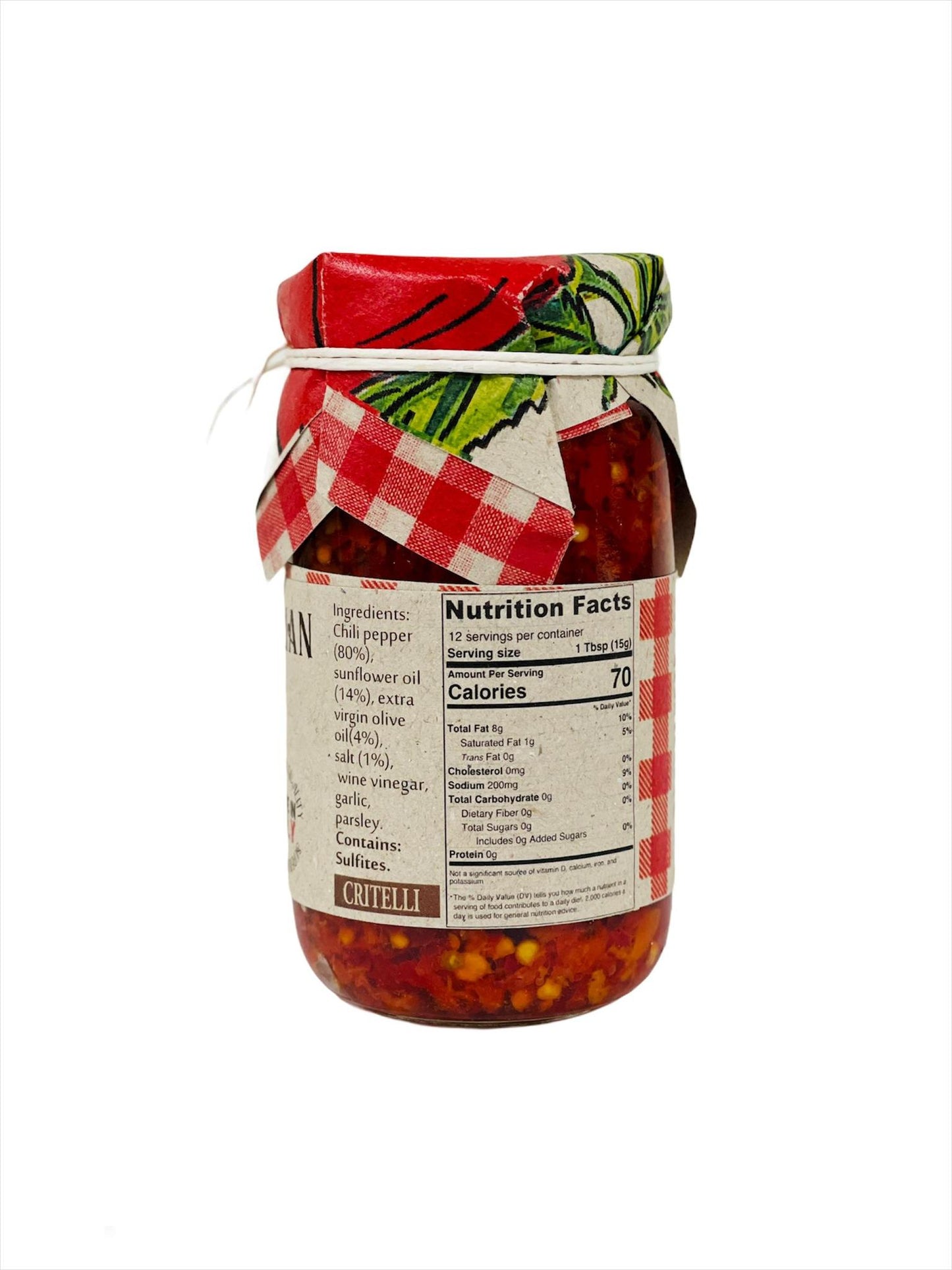 Critelli Crushed Calabrian Chili Peppers, 6.35 oz