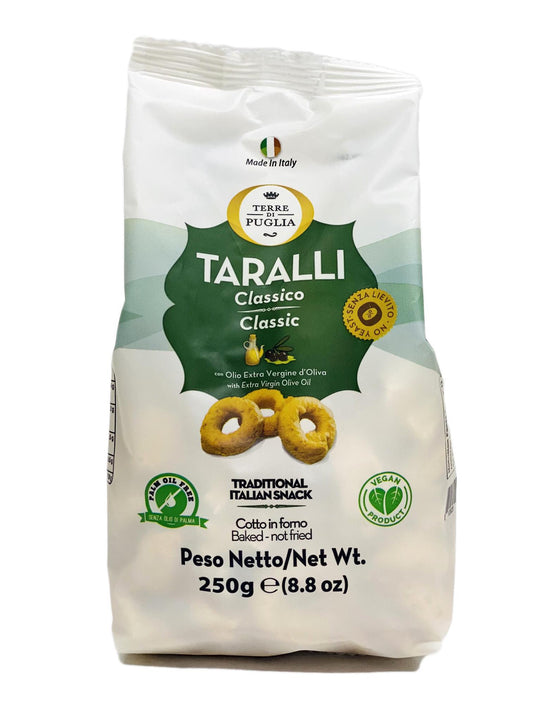 Terre Di Puglia Taralli Classico, 8.8 oz