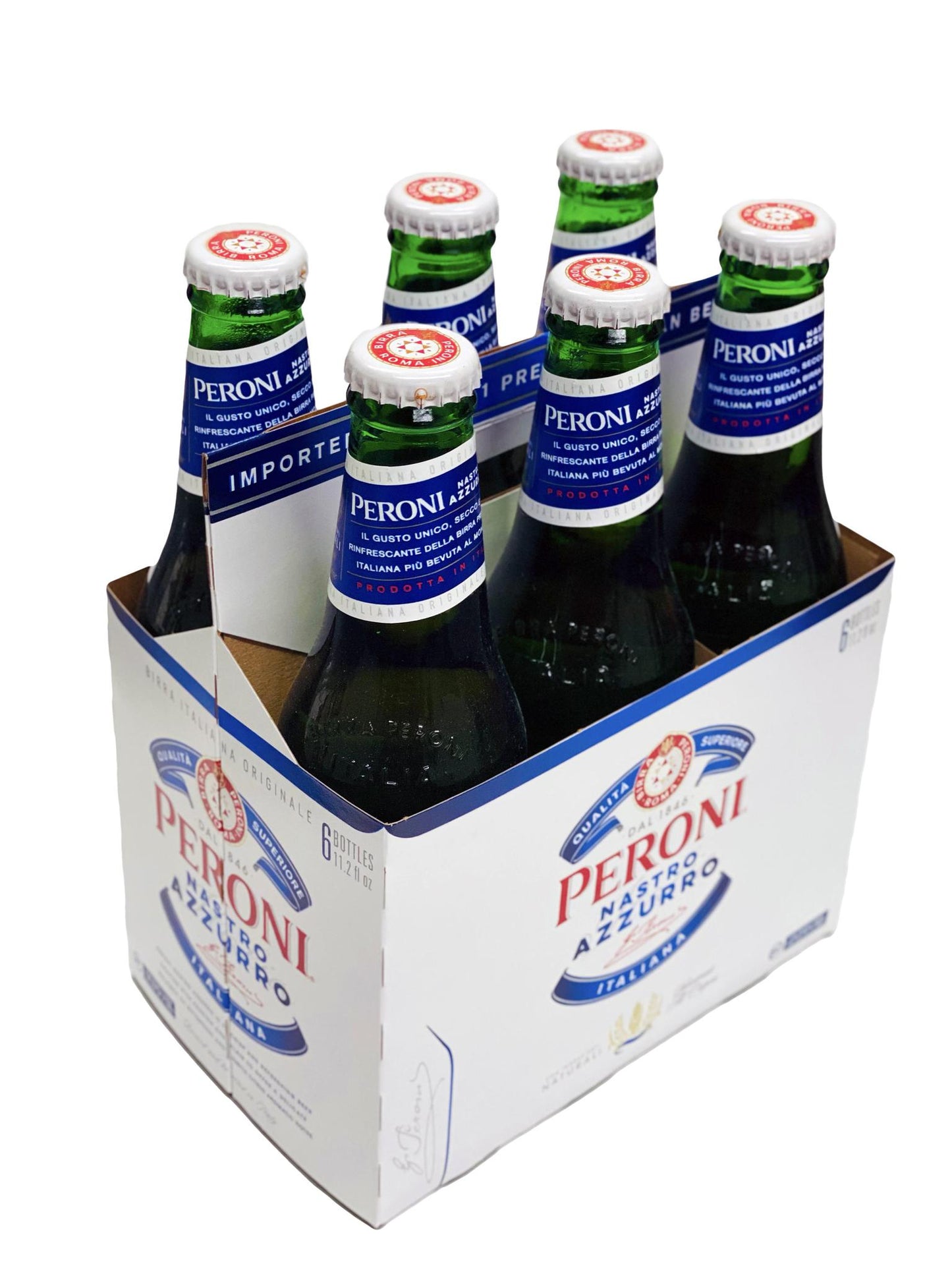 Peroni Nastro Azzurro Lager, 6-pack