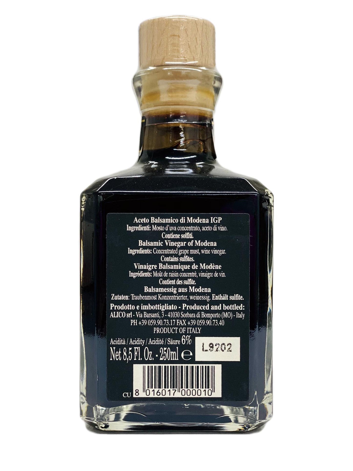 Fattoria Estense Acento Balsamico di Modena, 8.5 fl oz