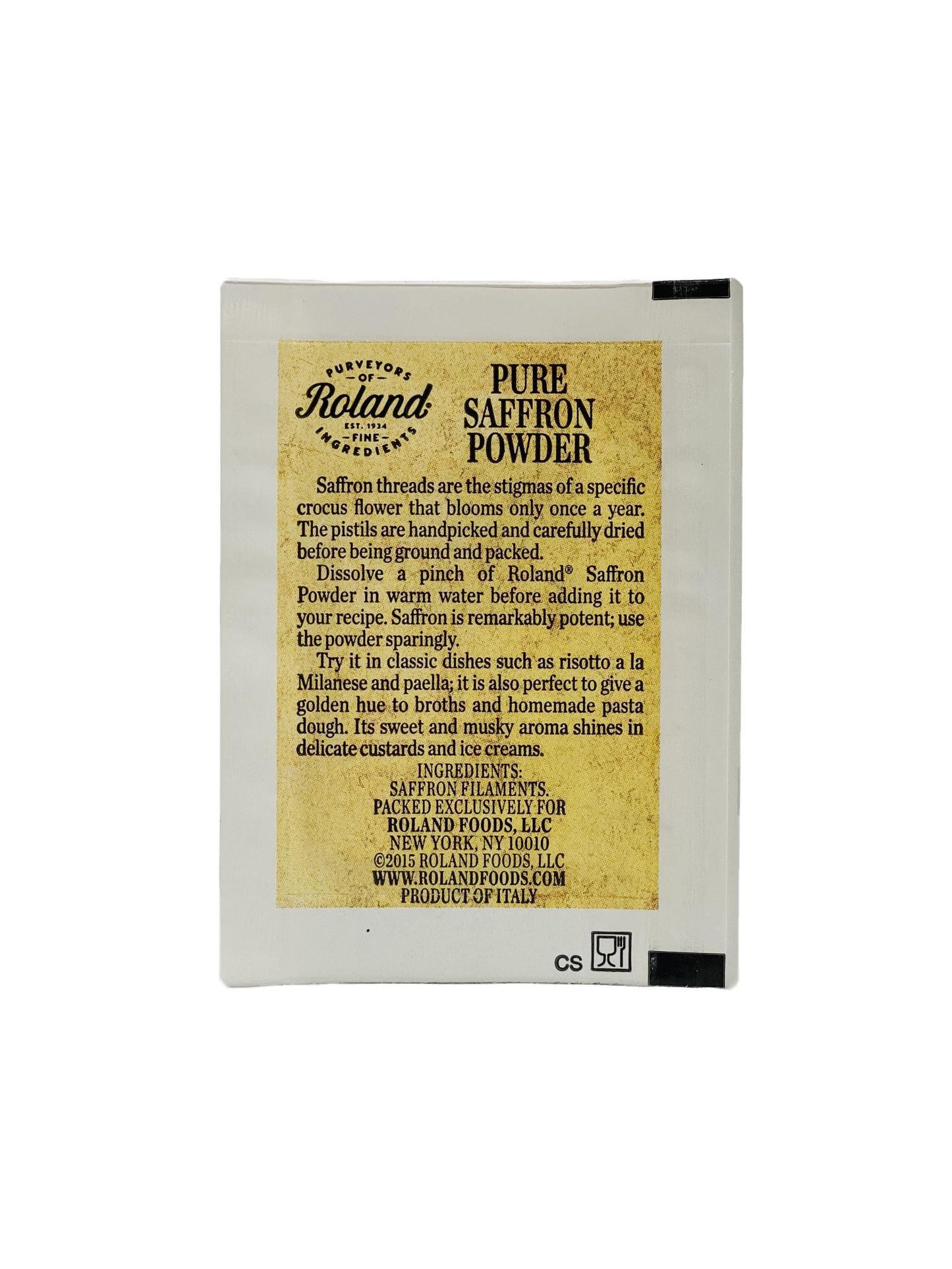 Roland Pure Saffron Powder, 1/220 oz