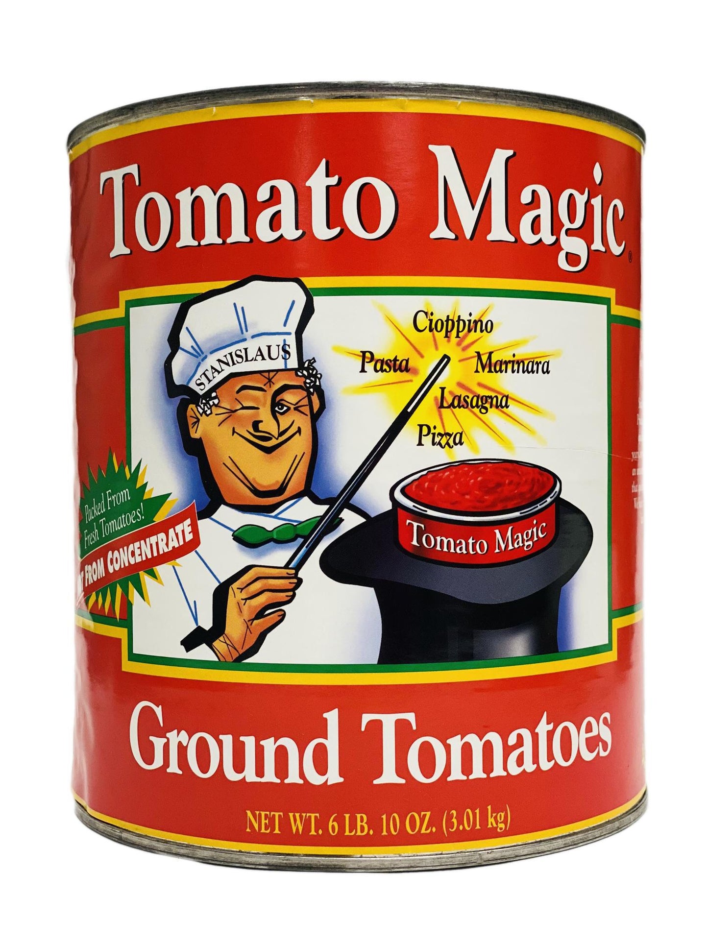 Tomato magic Ground Peeled Tomatoes, 6 lb 10 oz