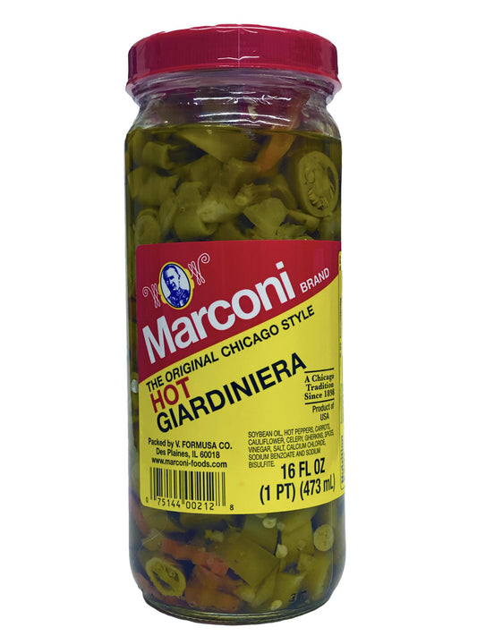 Marconi Hot Giardinera, 16 fl oz