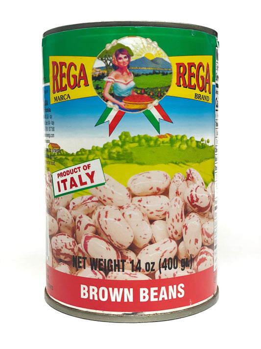 Rega Brown Beans, 14 oz