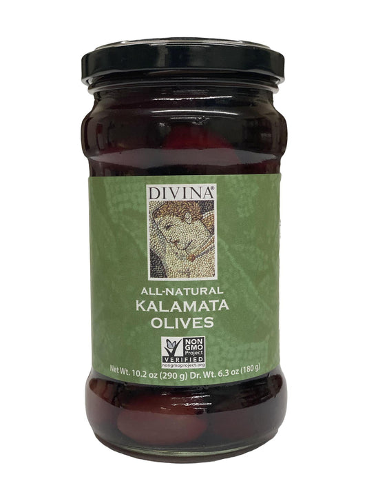 Divina Kalamata Olives, 10.2 oz