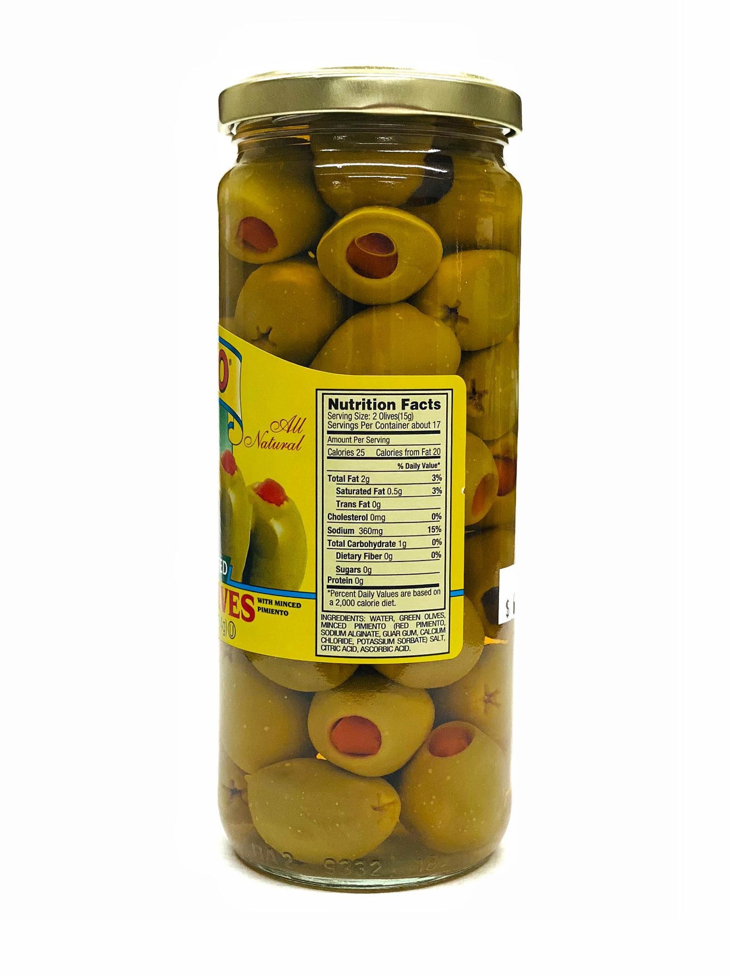 Cento Spanish Stuffed Queen Olives, 10 oz