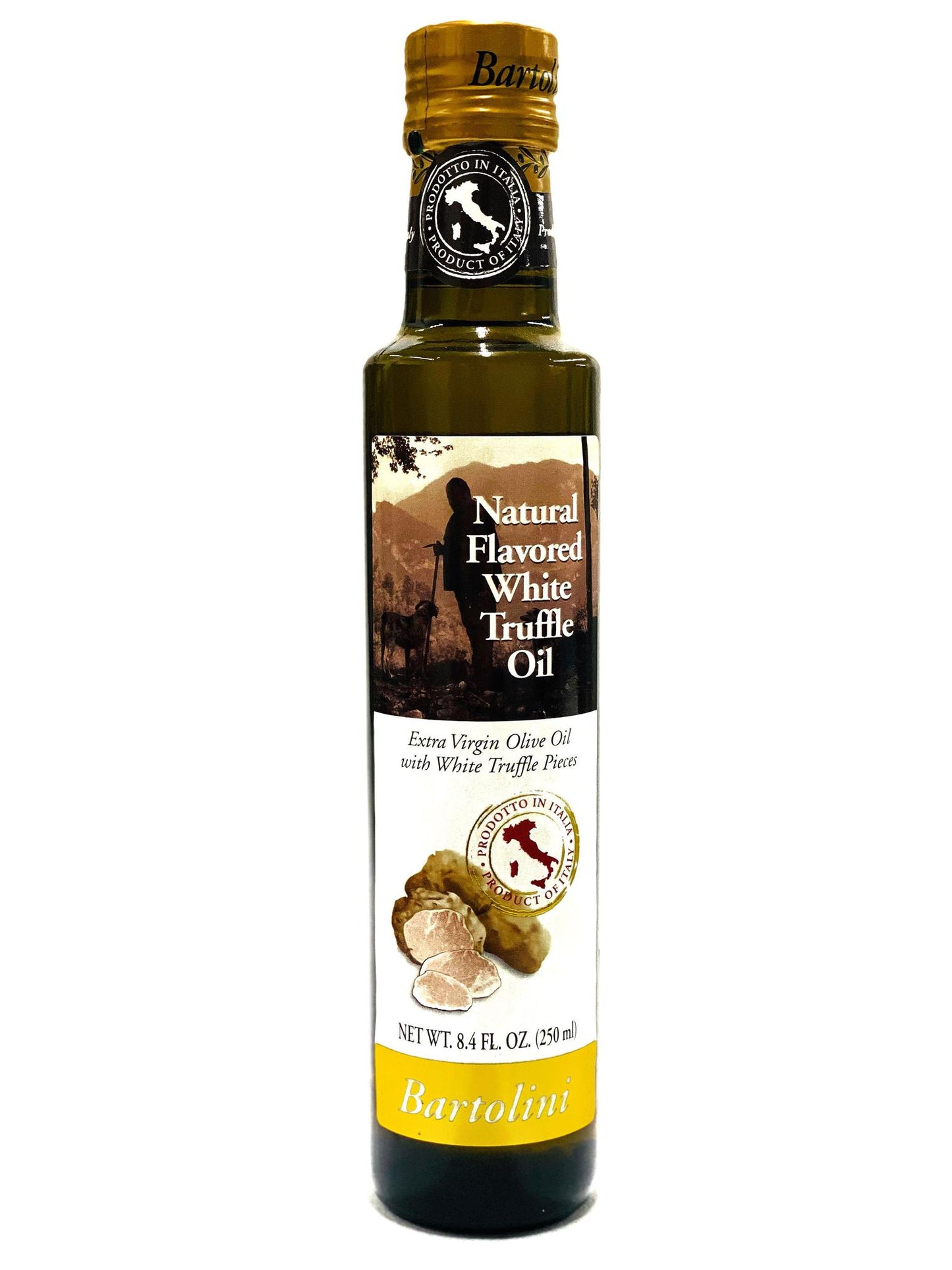 Bartolini Natural Flavored Black Truffle Oil, 3.4 fl oz
