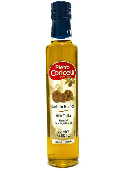 Pietro Coricelli Extra Virgin White Truffle Olive Oil, 8.4 fl oz