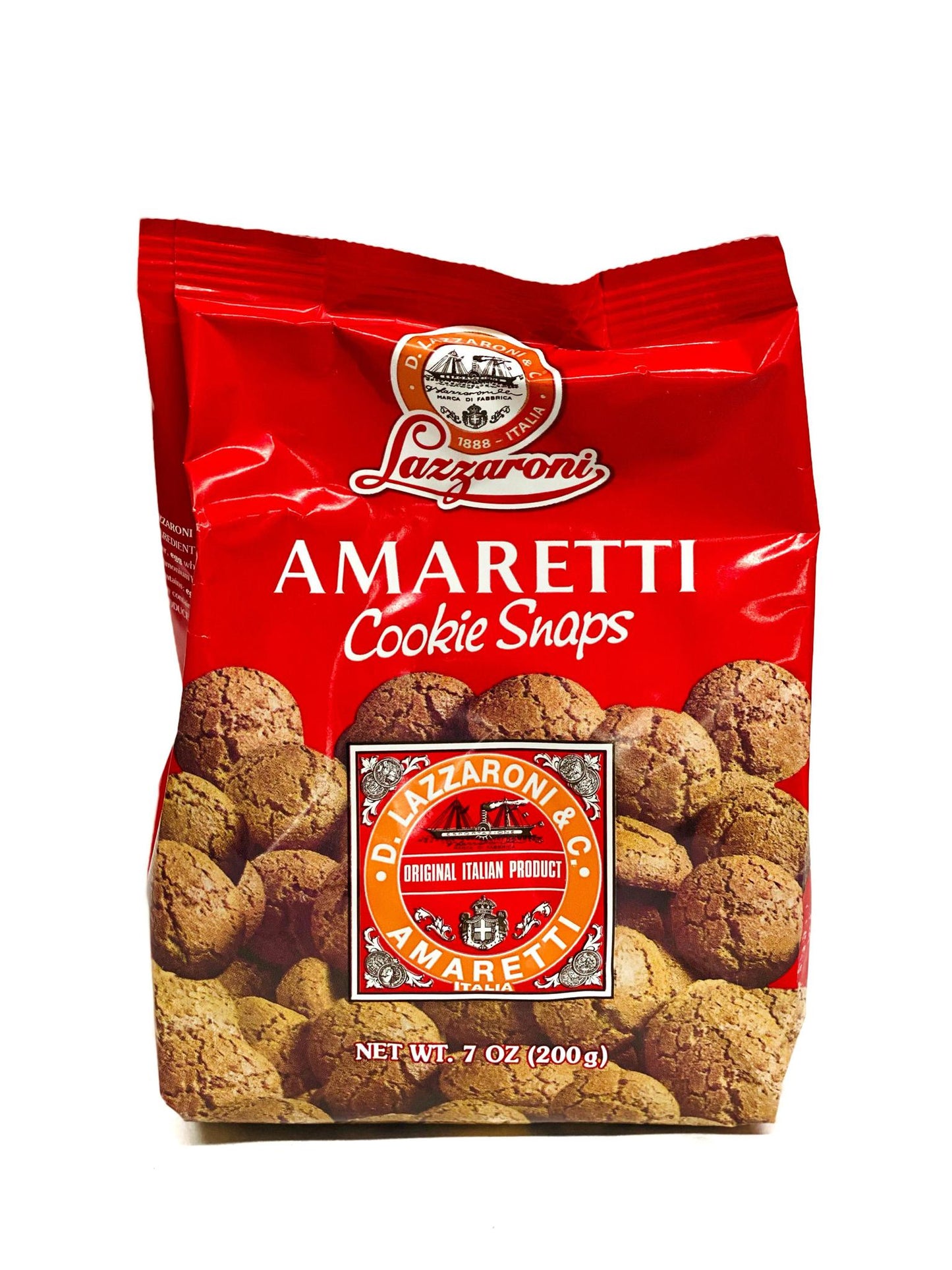 Lazzaroni Amaretti Cookie Snaps, 7 oz