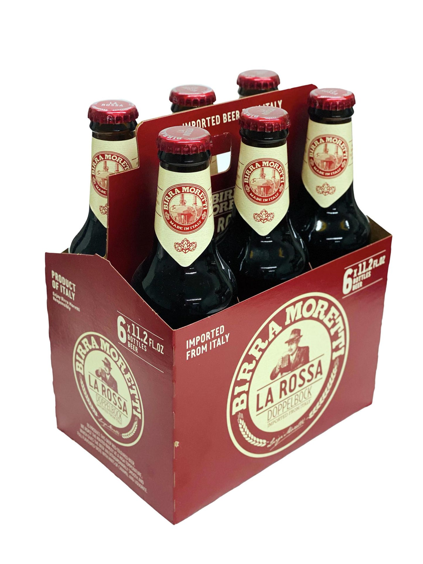 Birra Moretti La Rossa Doppelbock,  6-pack