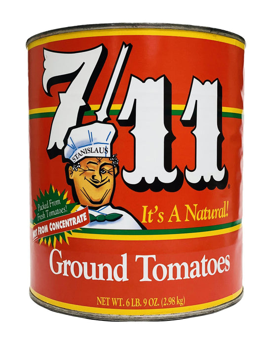 7/11 Ground Unpeeled Tomatoes, 6 lb 9 oz