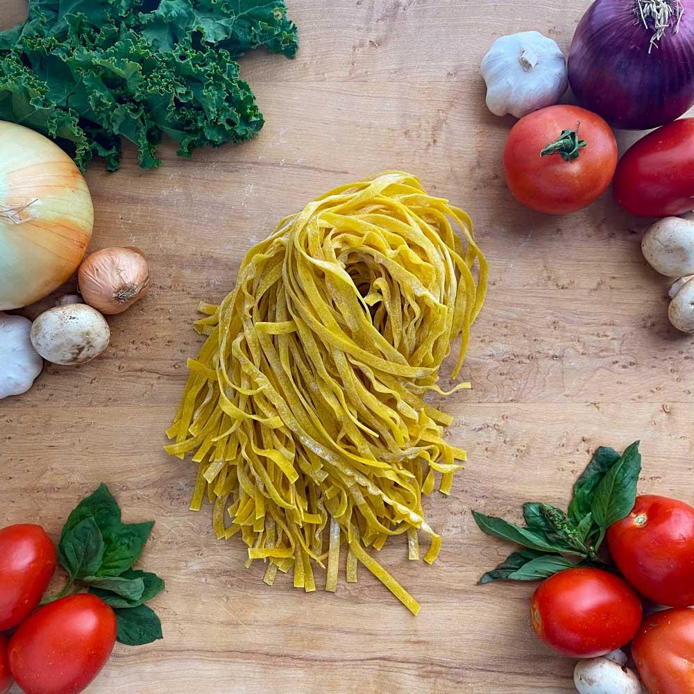 Lemon Saffron Fettuccine, 1 lb