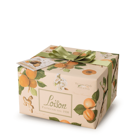 Loison Panettone Albicocca e Zenzero (Apricot & Ginger), 1 lb 3/5 oz