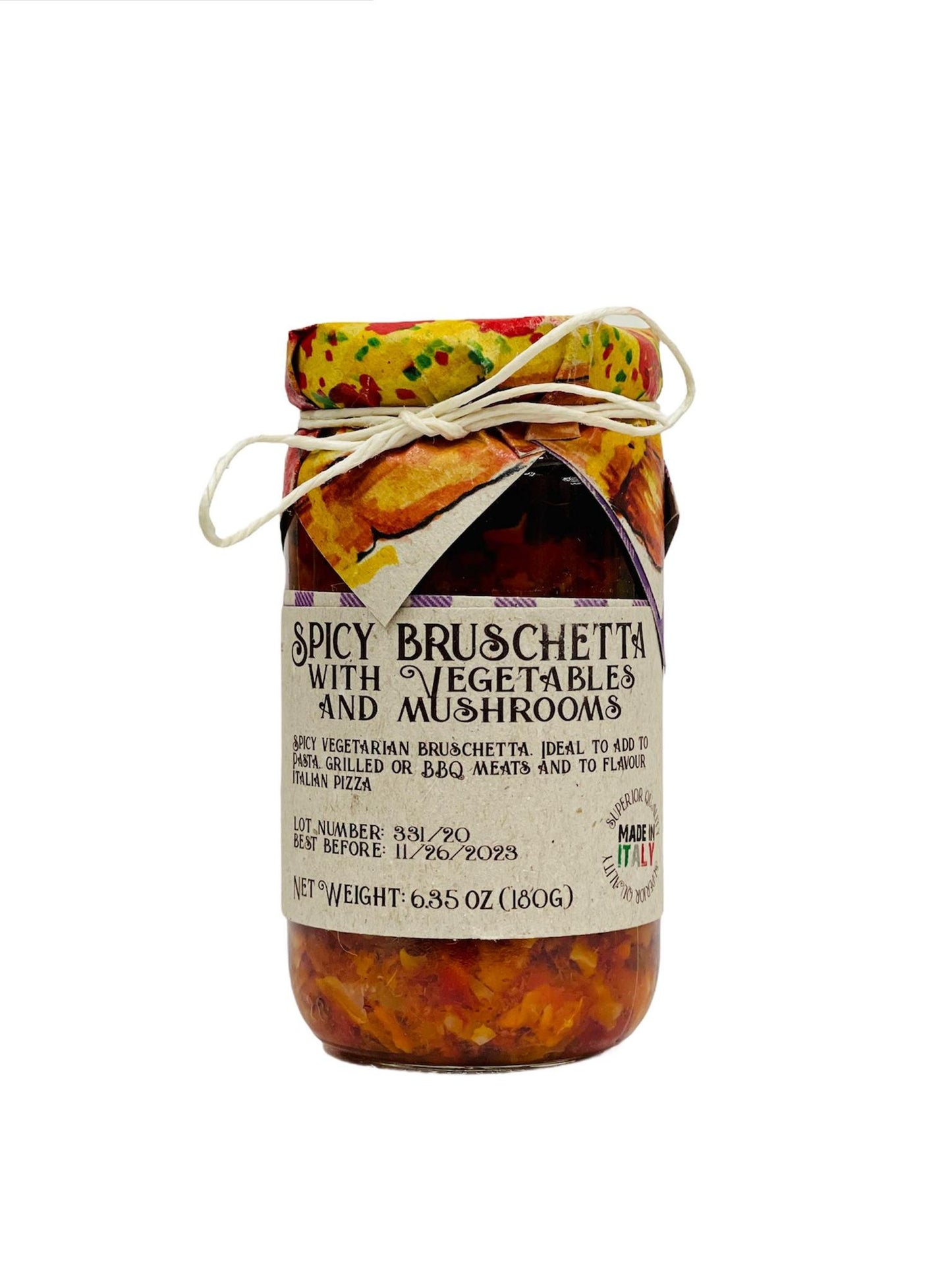 Critelli Spicy Bruschetta, 6.35 oz