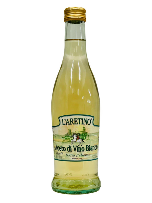 L' Aretino White Wine Vinegar, 16.9 fl oz