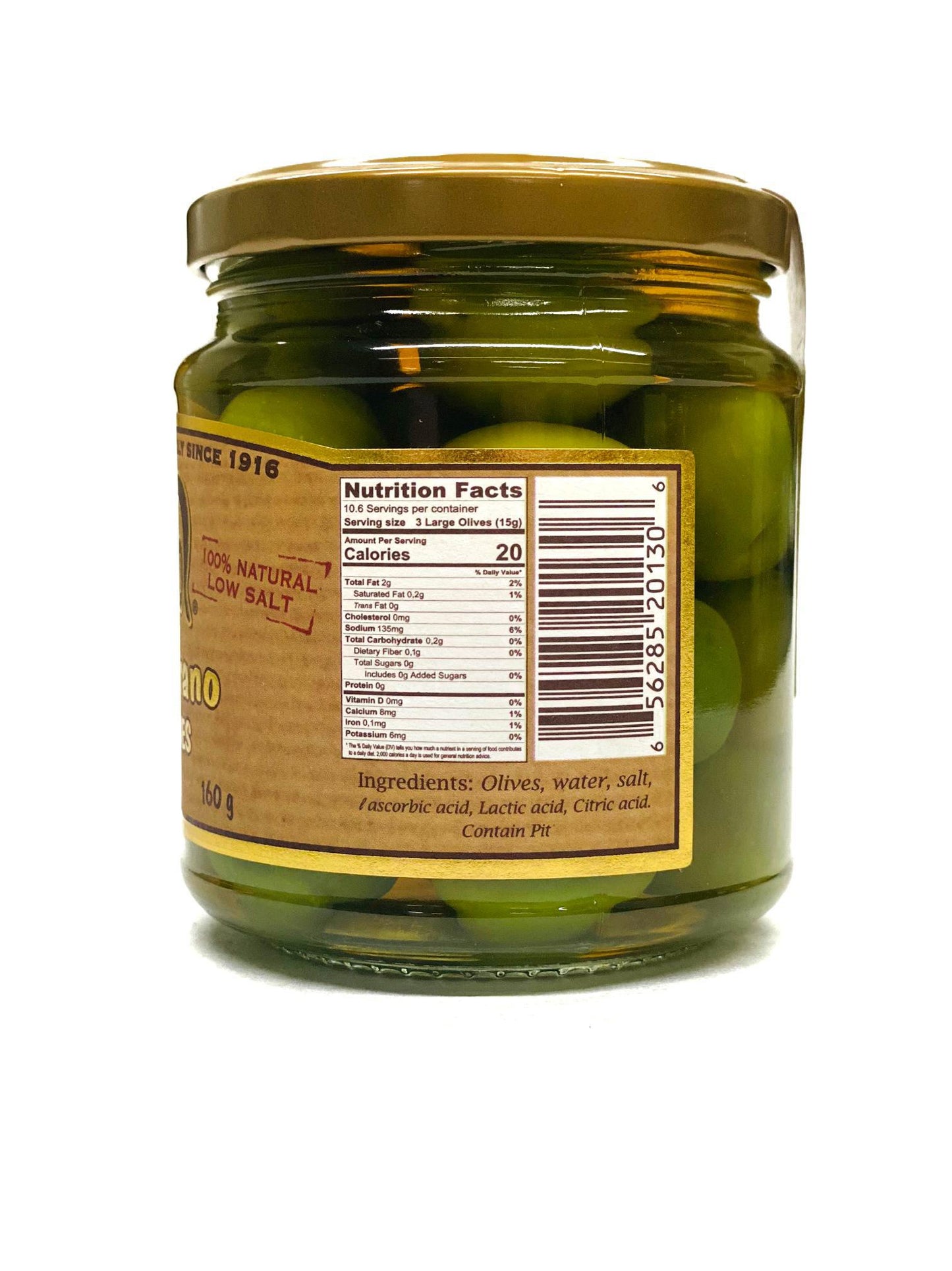 Paesano Castelvetrano Green Olives, 16 oz