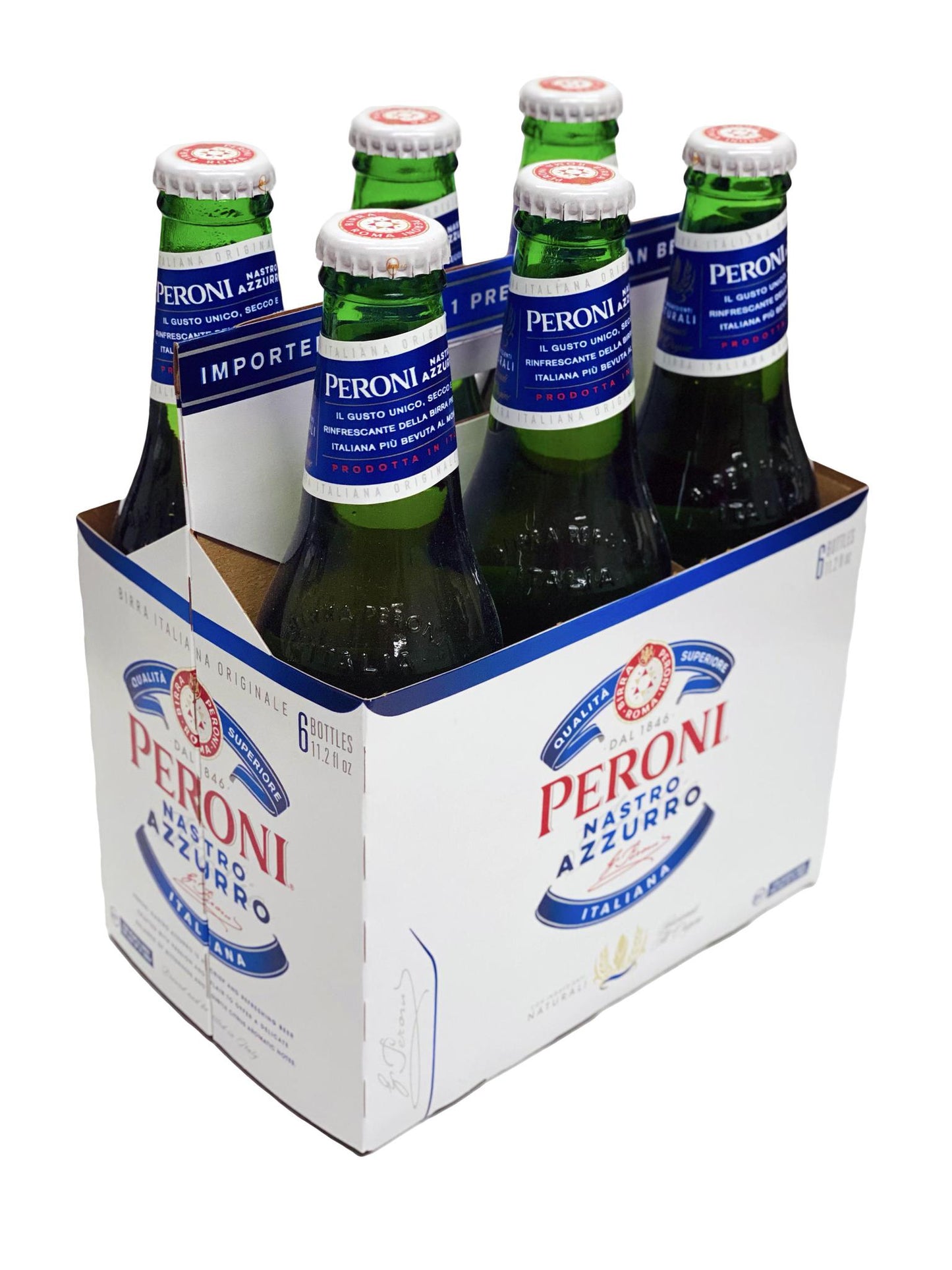 Peroni Nastro Azzurro Lager, 6-pack
