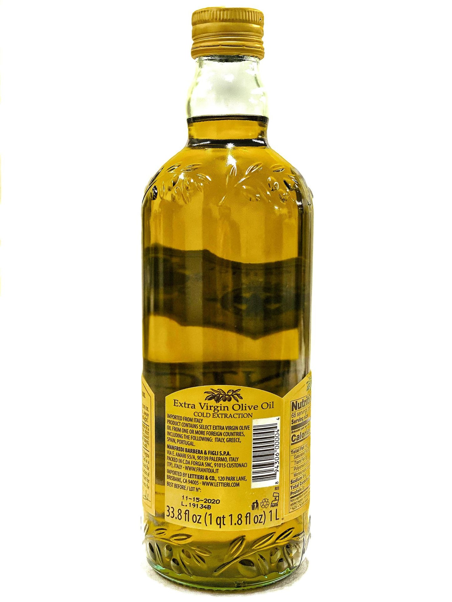 Oleifici Frantoia Extra Virgin Olive Oil, 33.8 fl oz