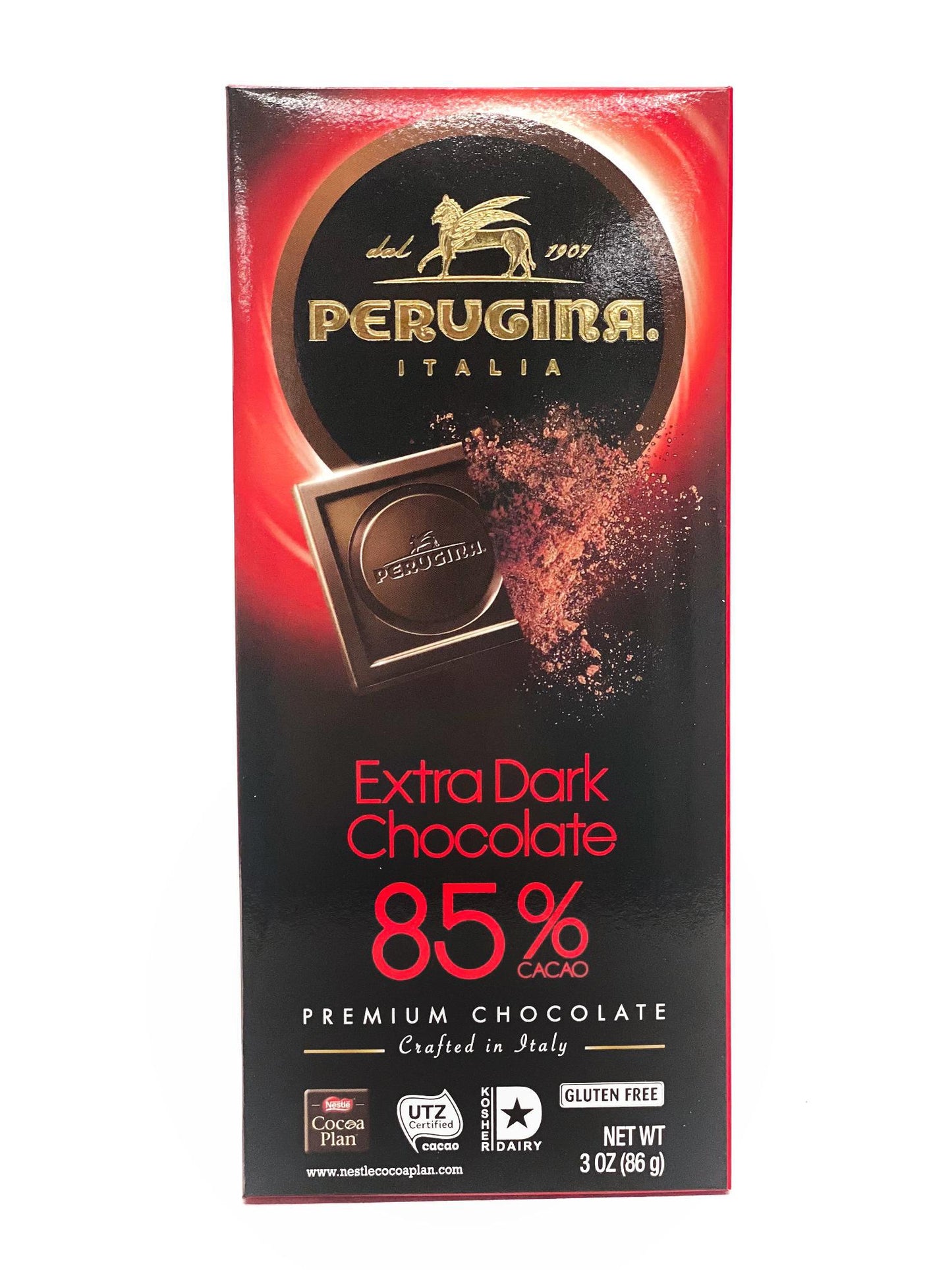 Baci Perugina Extra Dark Chocolate 85%, 3 oz